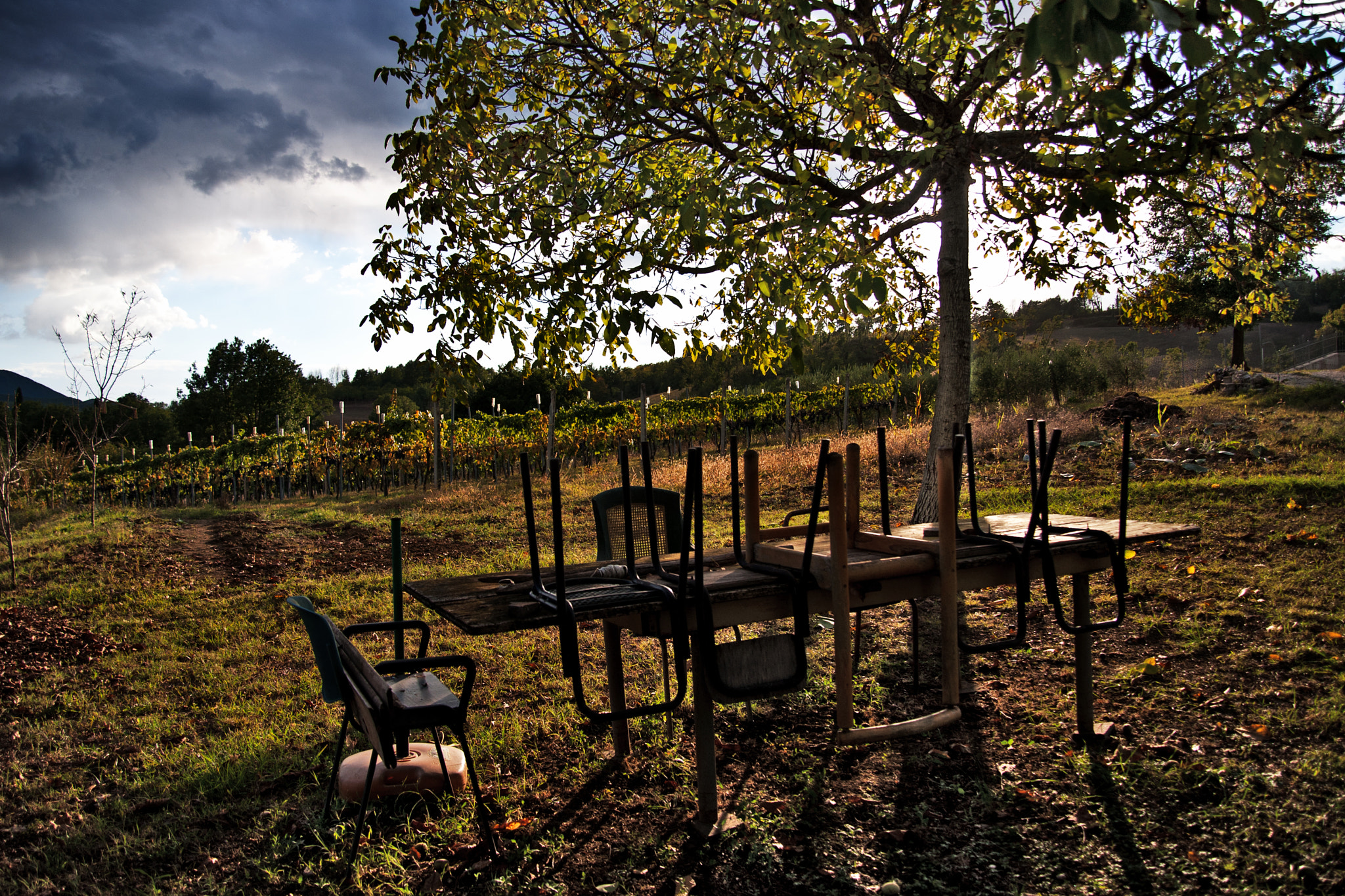 Nikon D700 sample photo. Il sole scende photography