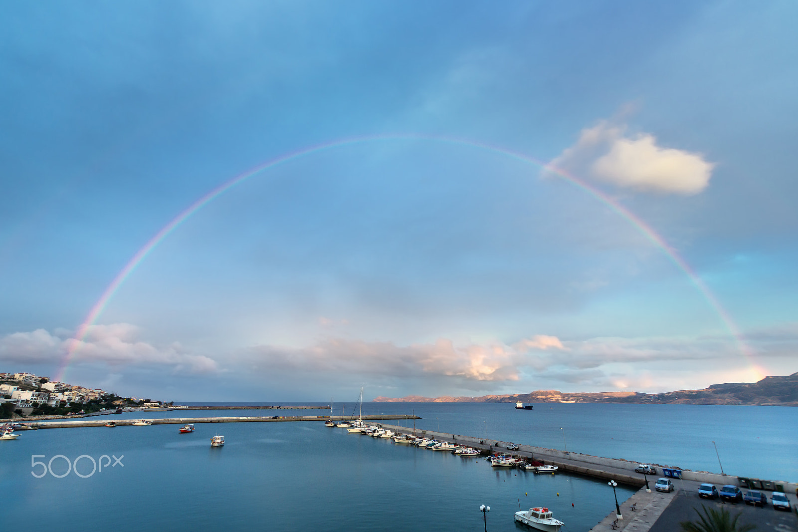 Sony SLT-A58 + Sony DT 11-18mm F4.5-5.6 sample photo. Sitia rainbow photography