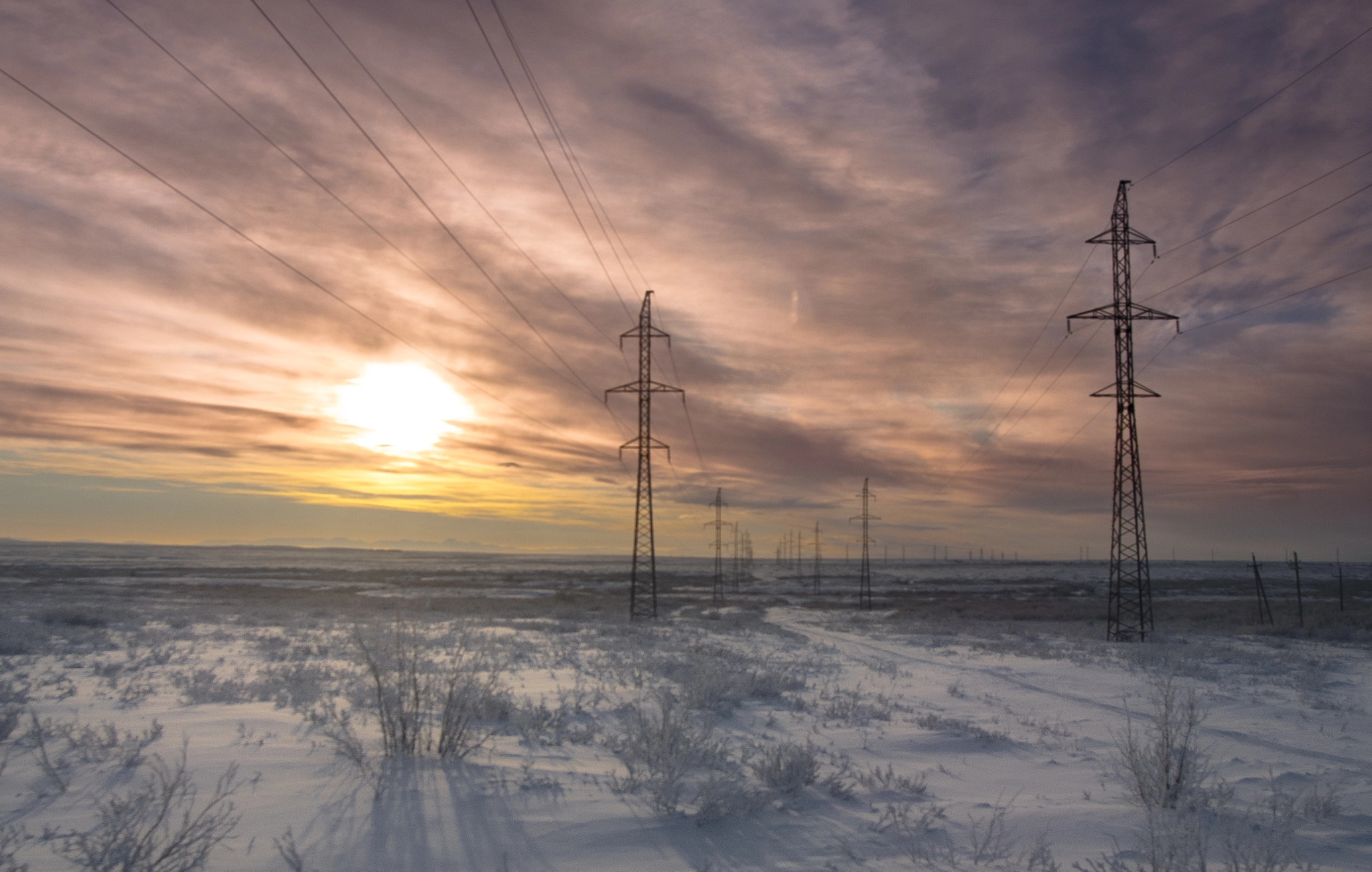 Sigma 20mm EX f/1.8 sample photo. Vectors of tundra photography