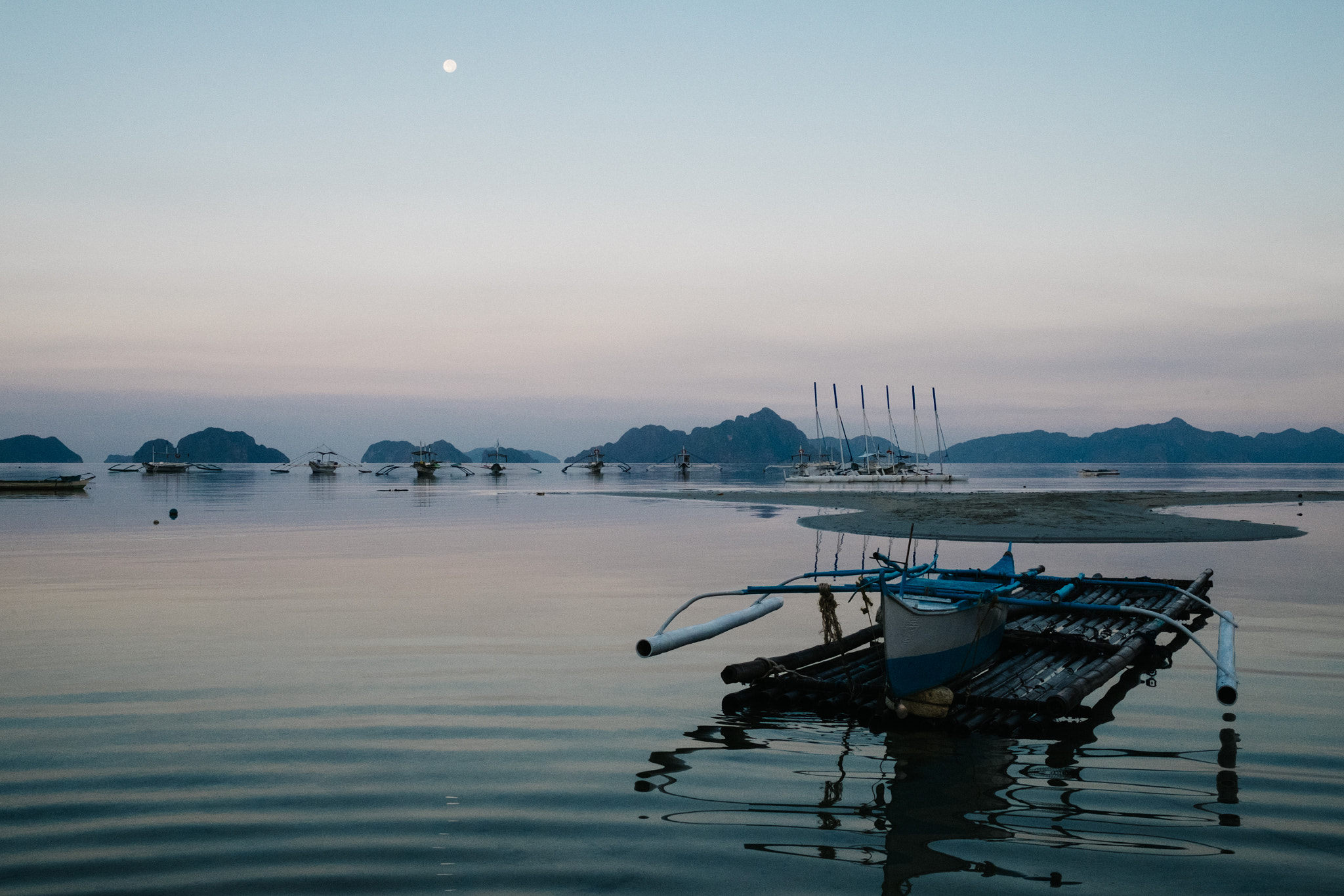 Fujifilm X-T1 sample photo. Early morning, el nido, philippines photography