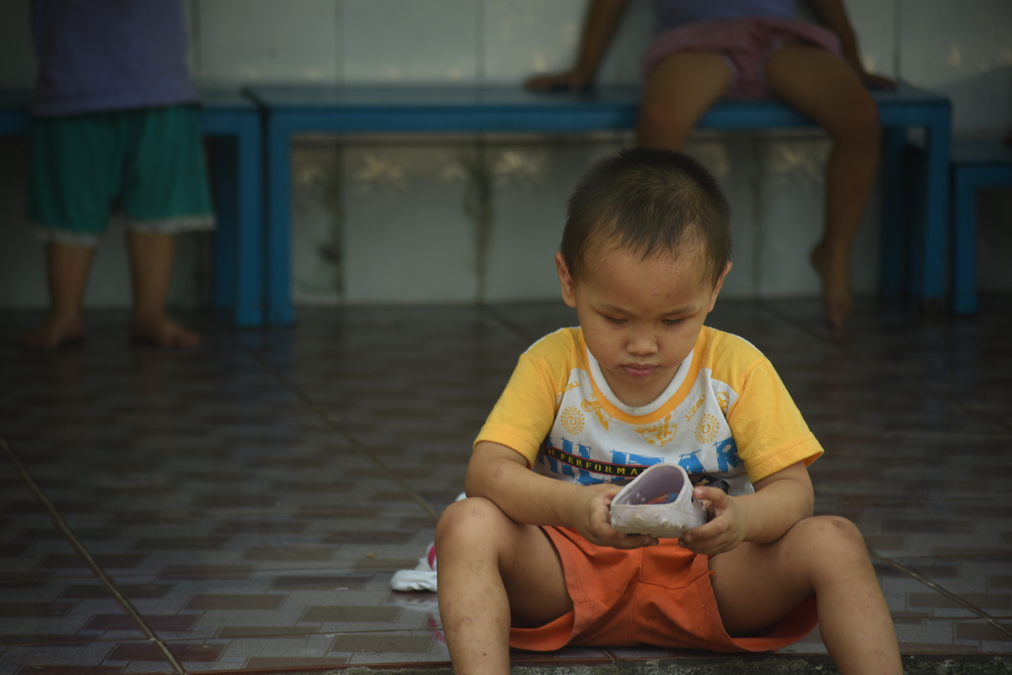 Manual Lens No CPU sample photo. My boy photography