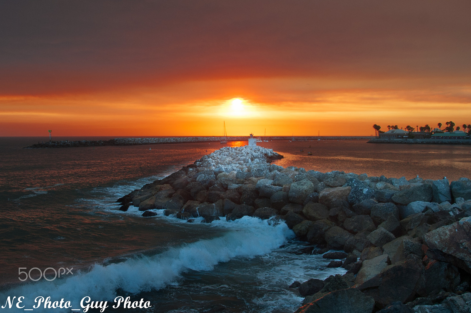 Nikon D700 sample photo. Redondo beach sunset photography
