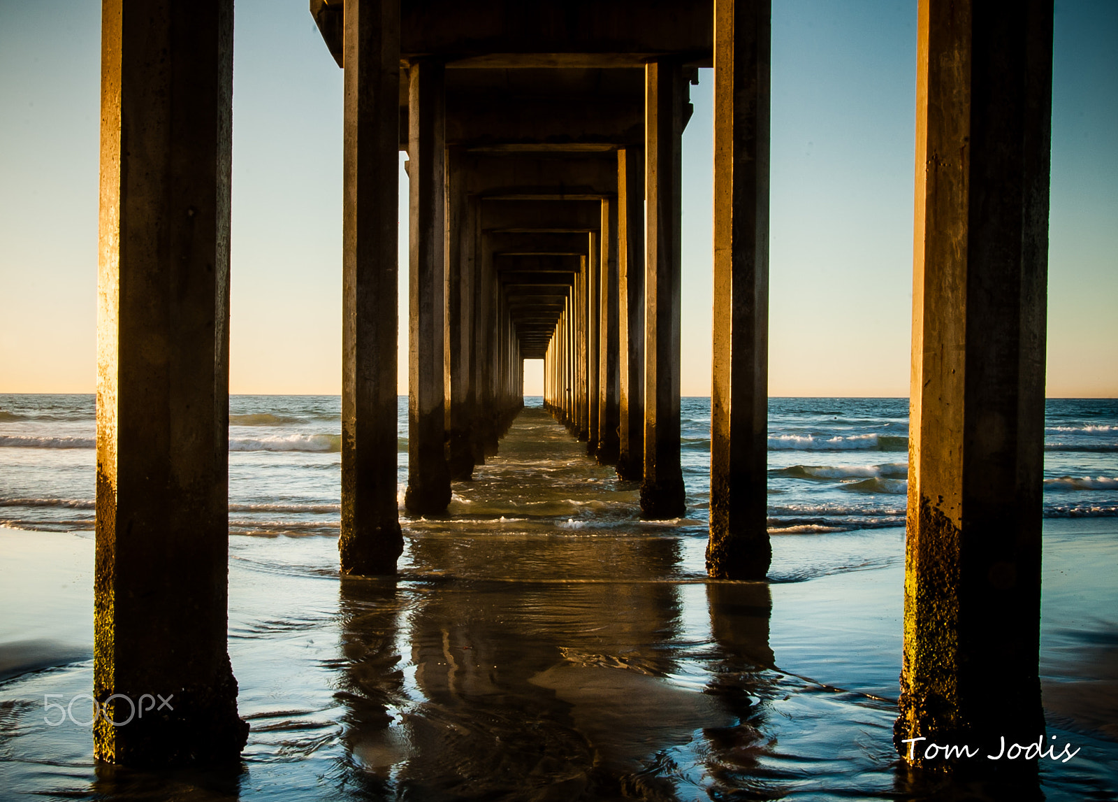 Nikon D700 sample photo. Scripps pier photography
