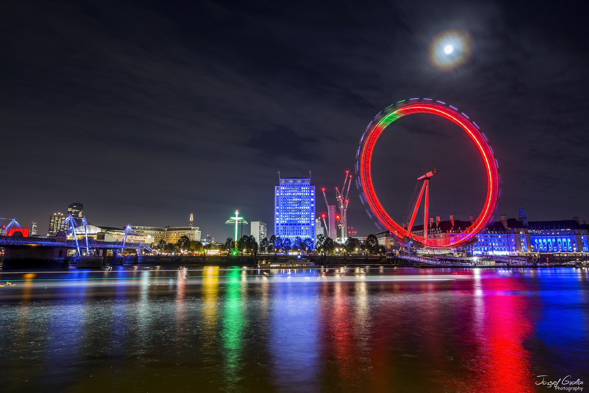 Canon EOS 6D sample photo. London eye photography