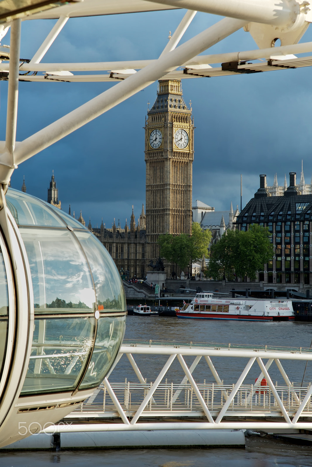 Canon EOS 5D + Canon EF 24-105mm F4L IS USM sample photo. Big ben and london eye photography