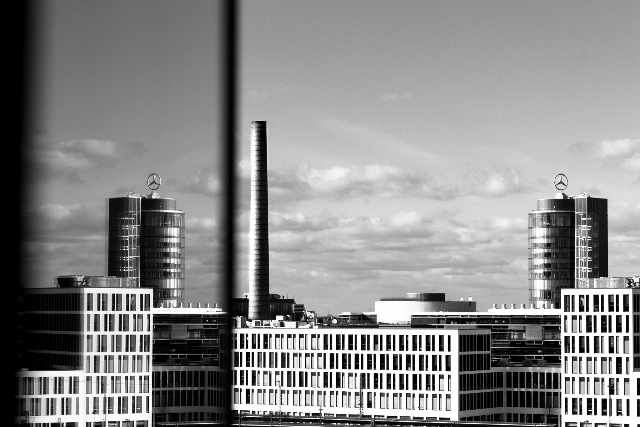 Canon EF 24-70mm F4L IS USM sample photo. Mercedes tower photography