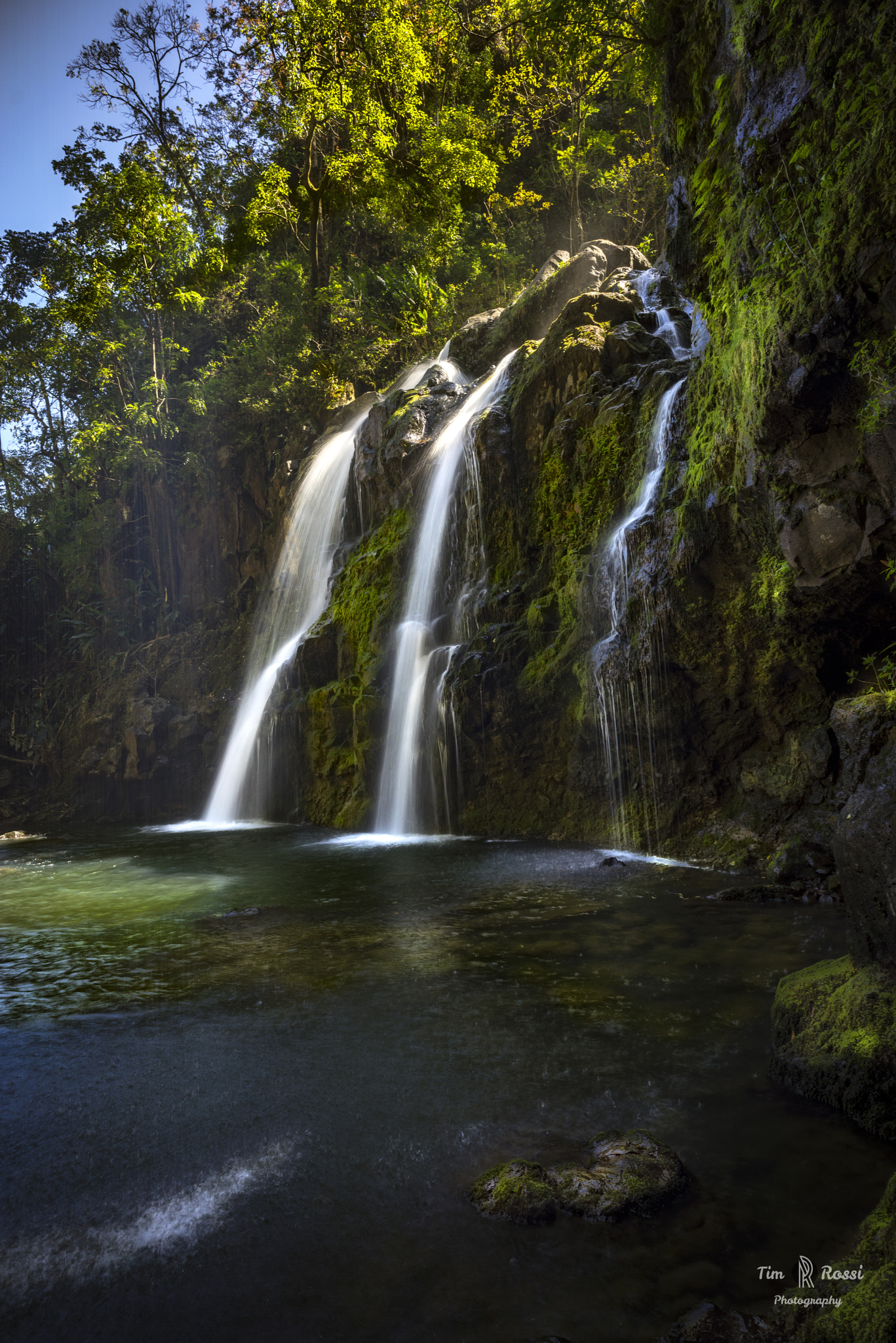 Sony a7R sample photo. Upper waikani falls, maui, hawai'i photography