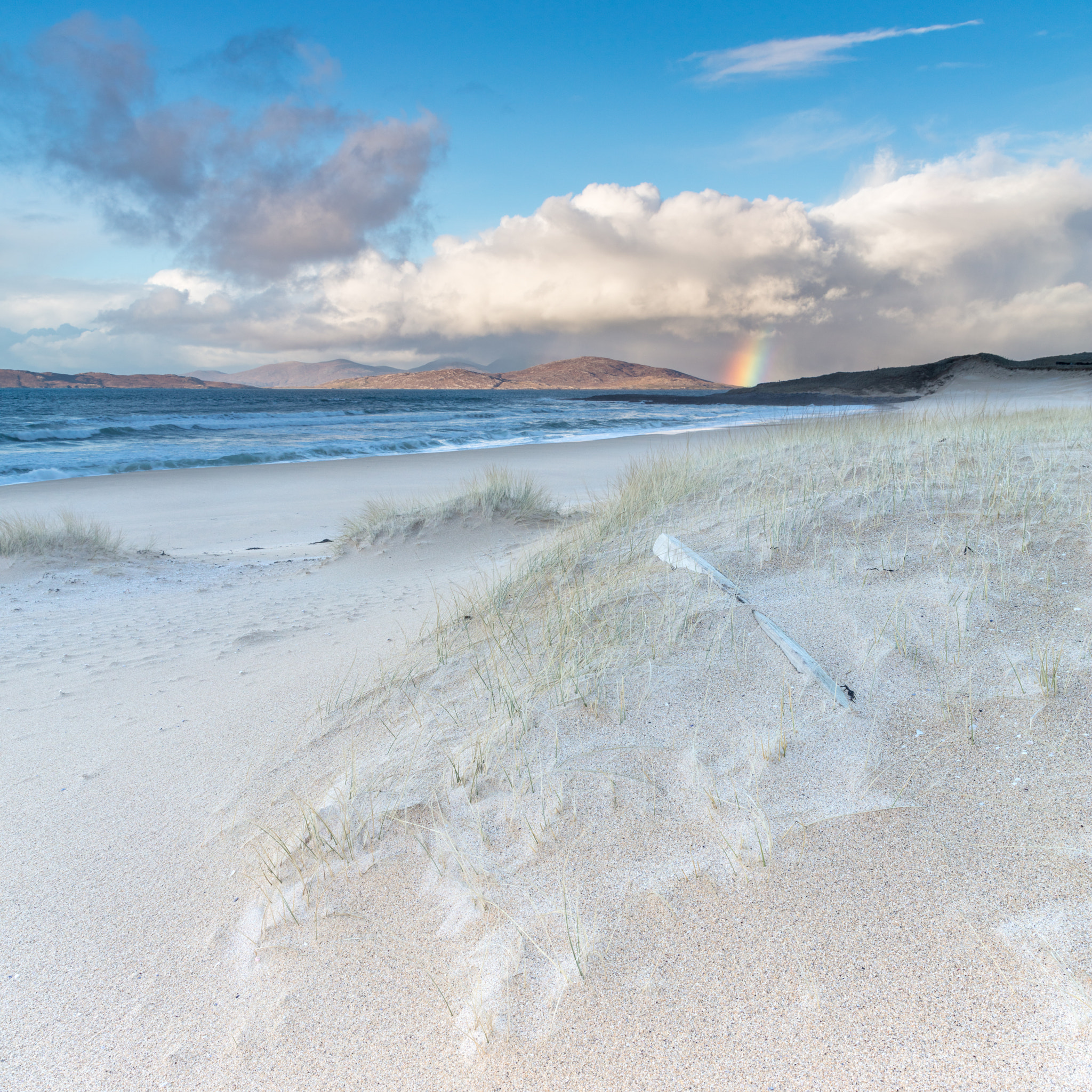 Canon EF 24-70mm F2.8L II USM sample photo. Forest of harris rainbow photography