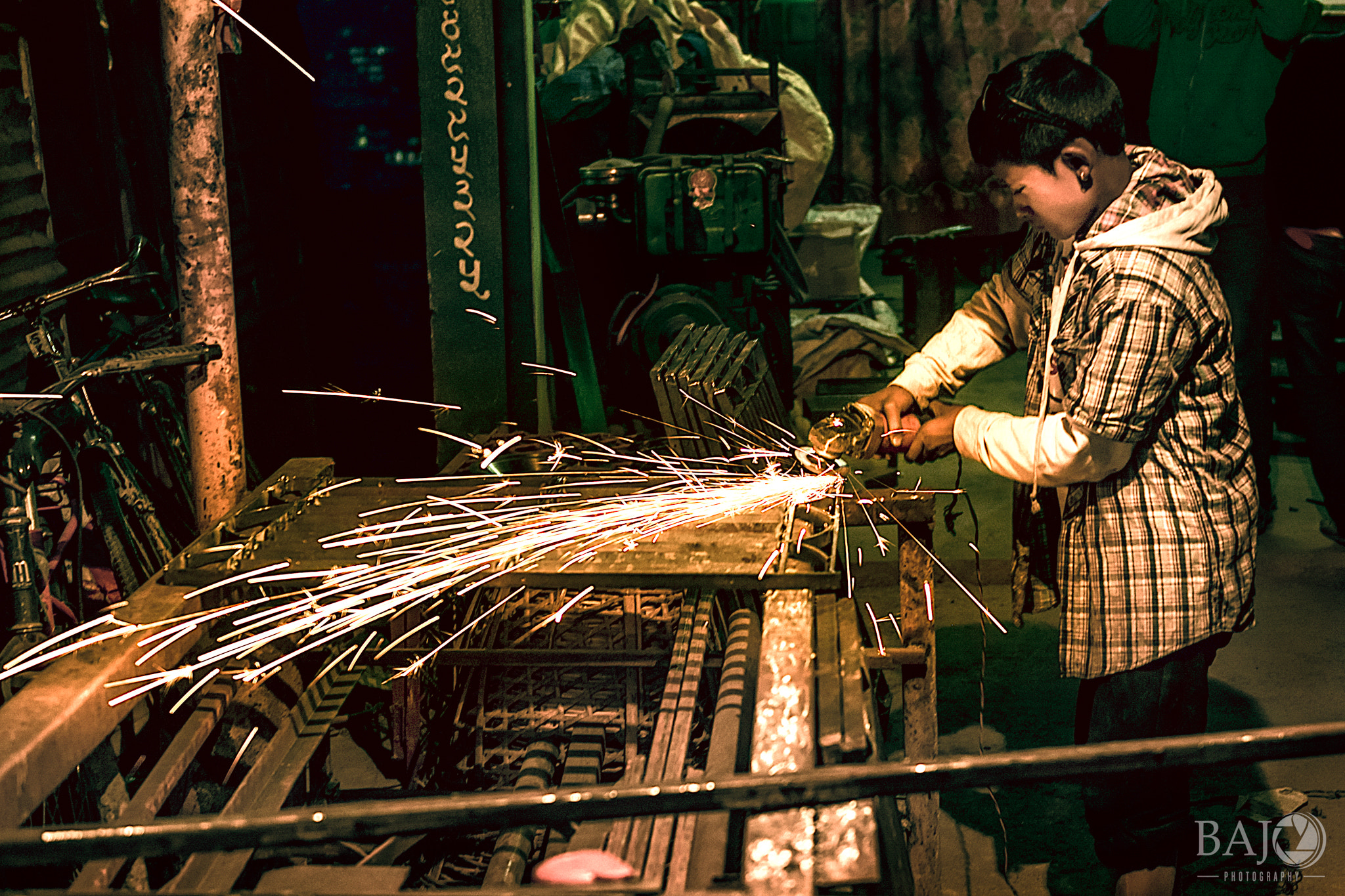 Nikon AF-S Nikkor 24-70mm F2.8G ED sample photo. Skillful young nepalese boy photography