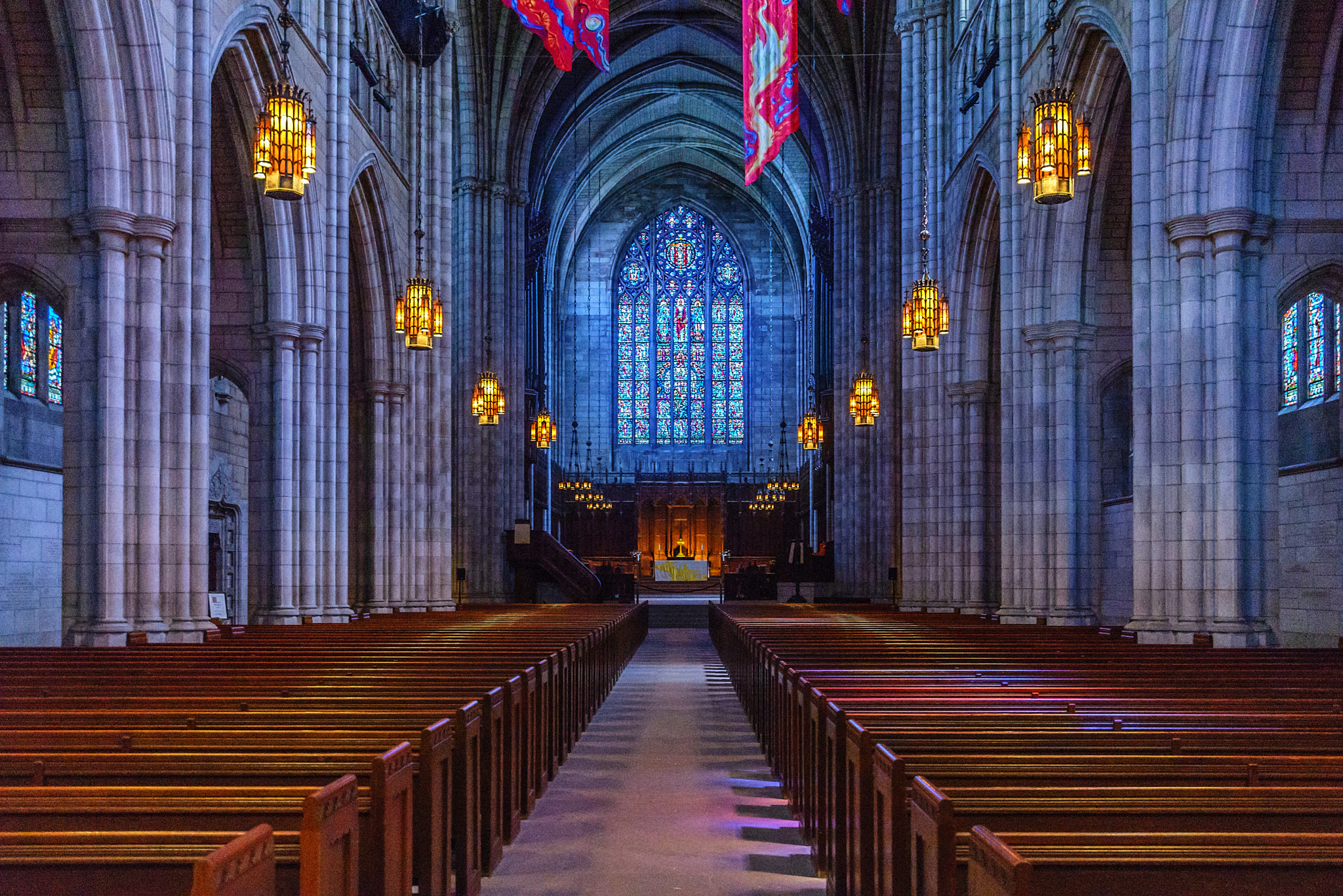 Nikon D610 sample photo. Princeton university chapel photography