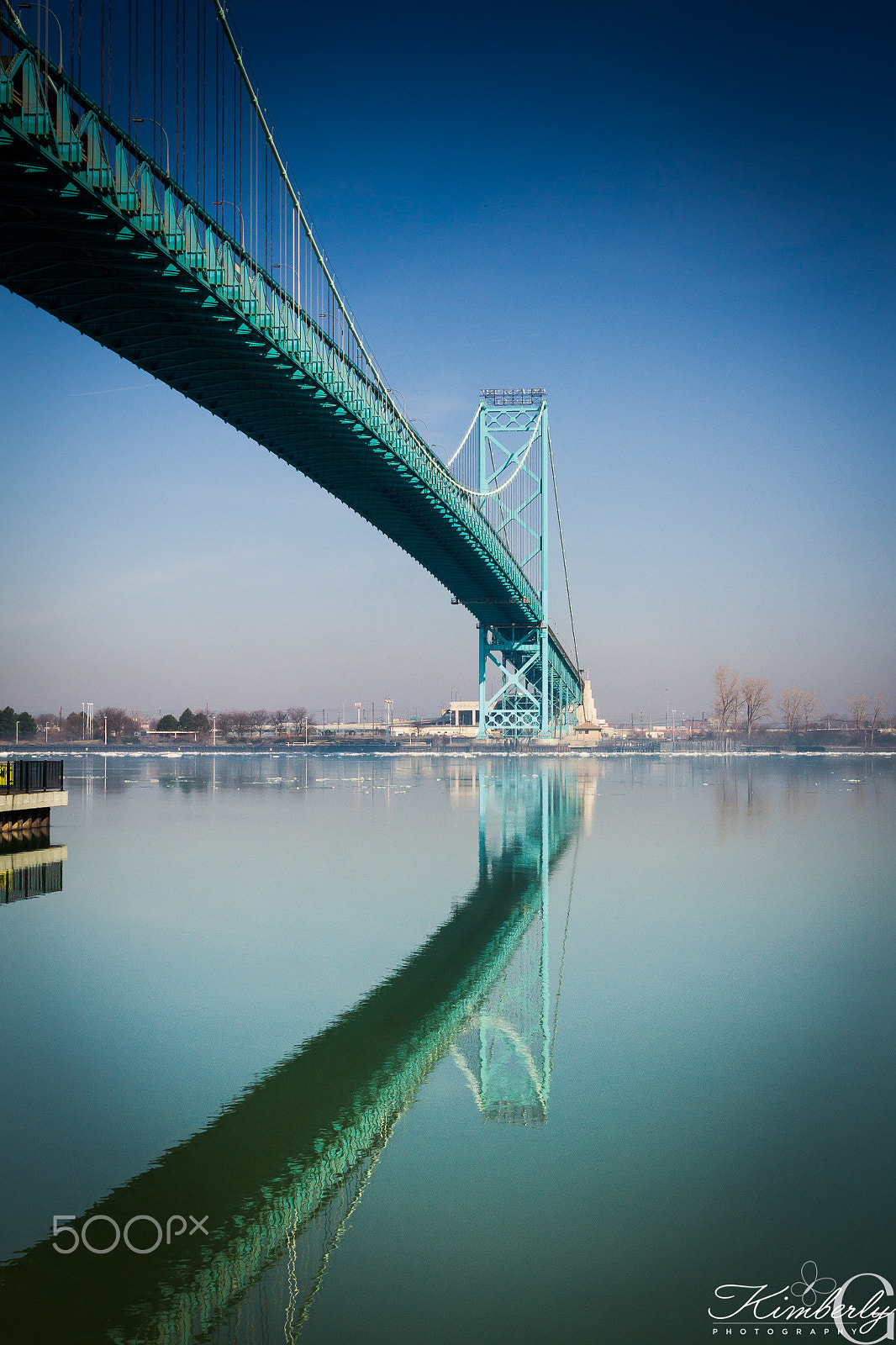 Canon EOS 7D + Sigma 24-70mm F2.8 EX DG Macro sample photo. Ambassador bridge photography