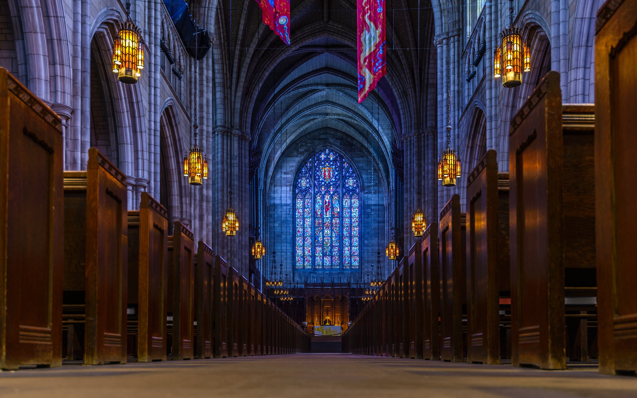 Nikon AF-S Nikkor 18-35mm F3.5-4.5G ED sample photo. Princeton university chapel photography