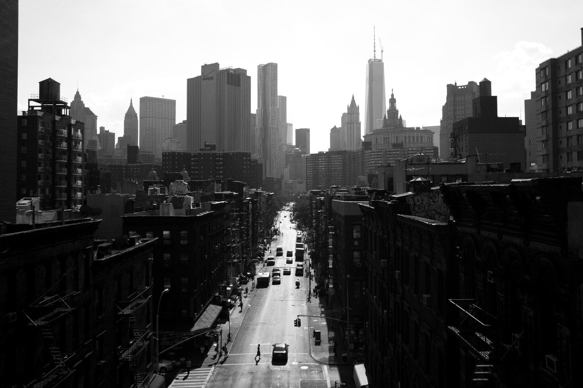 Canon EF 28mm F1.8 USM sample photo. Lower east side, new york photography