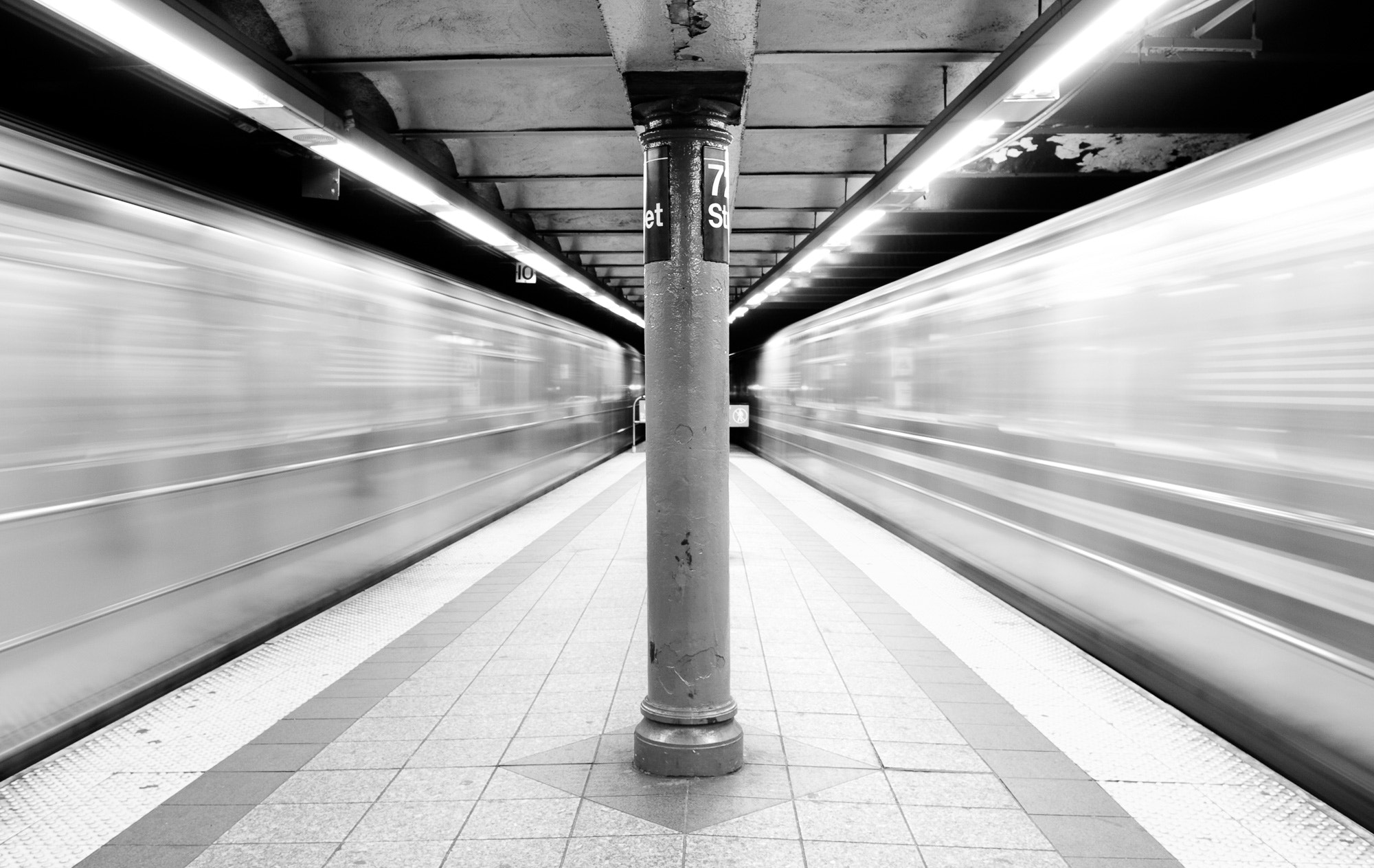 Canon EOS 40D sample photo. Subways in motion, new york photography