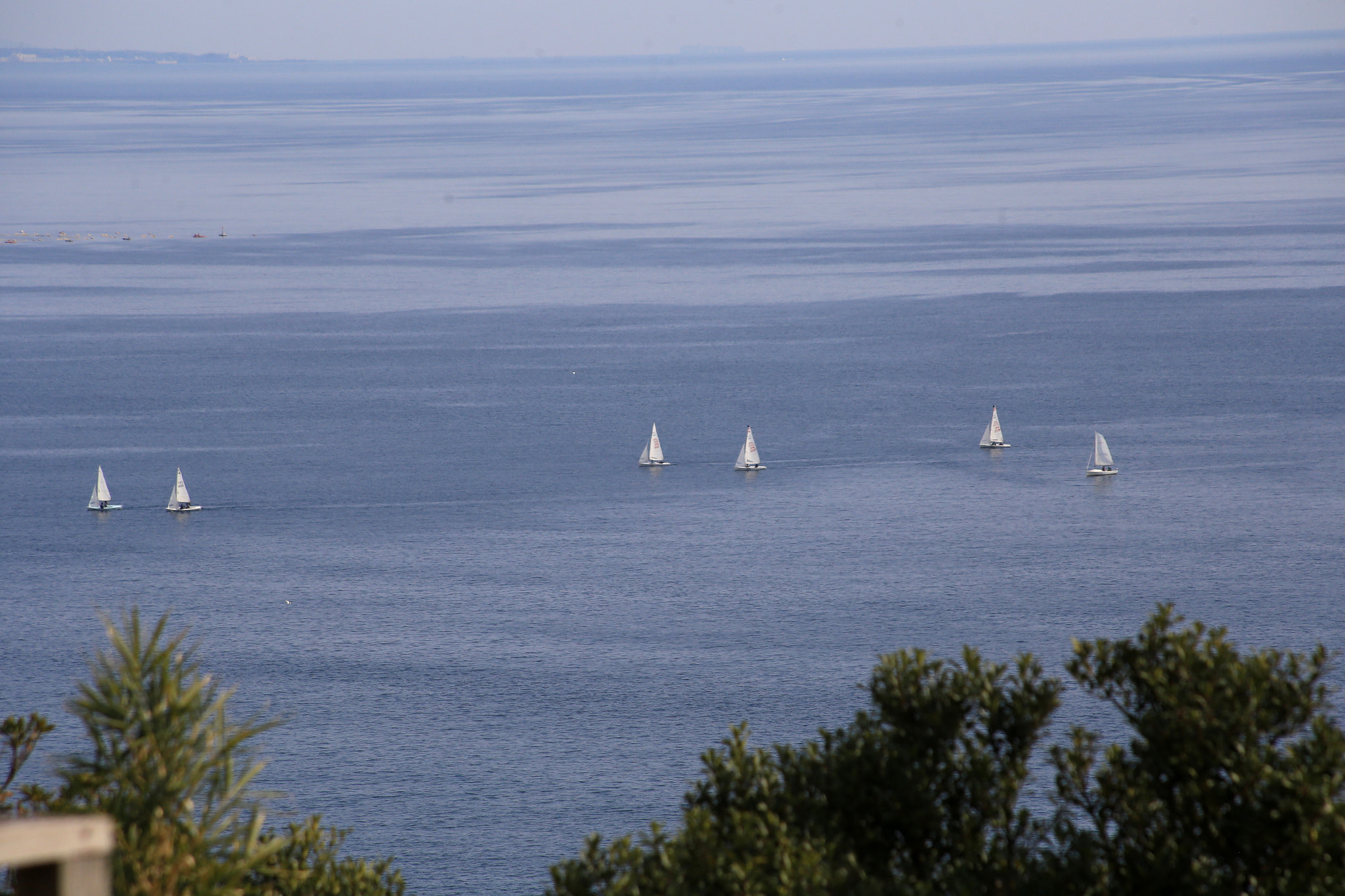 Canon EOS 6D + Canon EF 100-300mm F4.5-5.6 USM sample photo. Sailboats photography