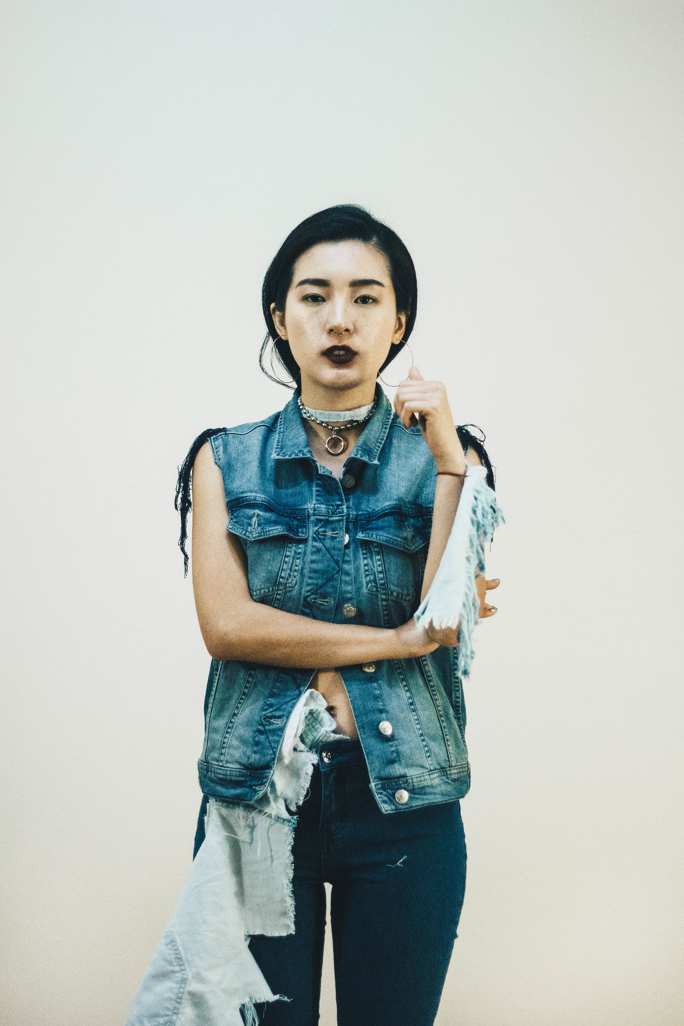 Canon EF 50mm F1.8 II sample photo. Denim photography