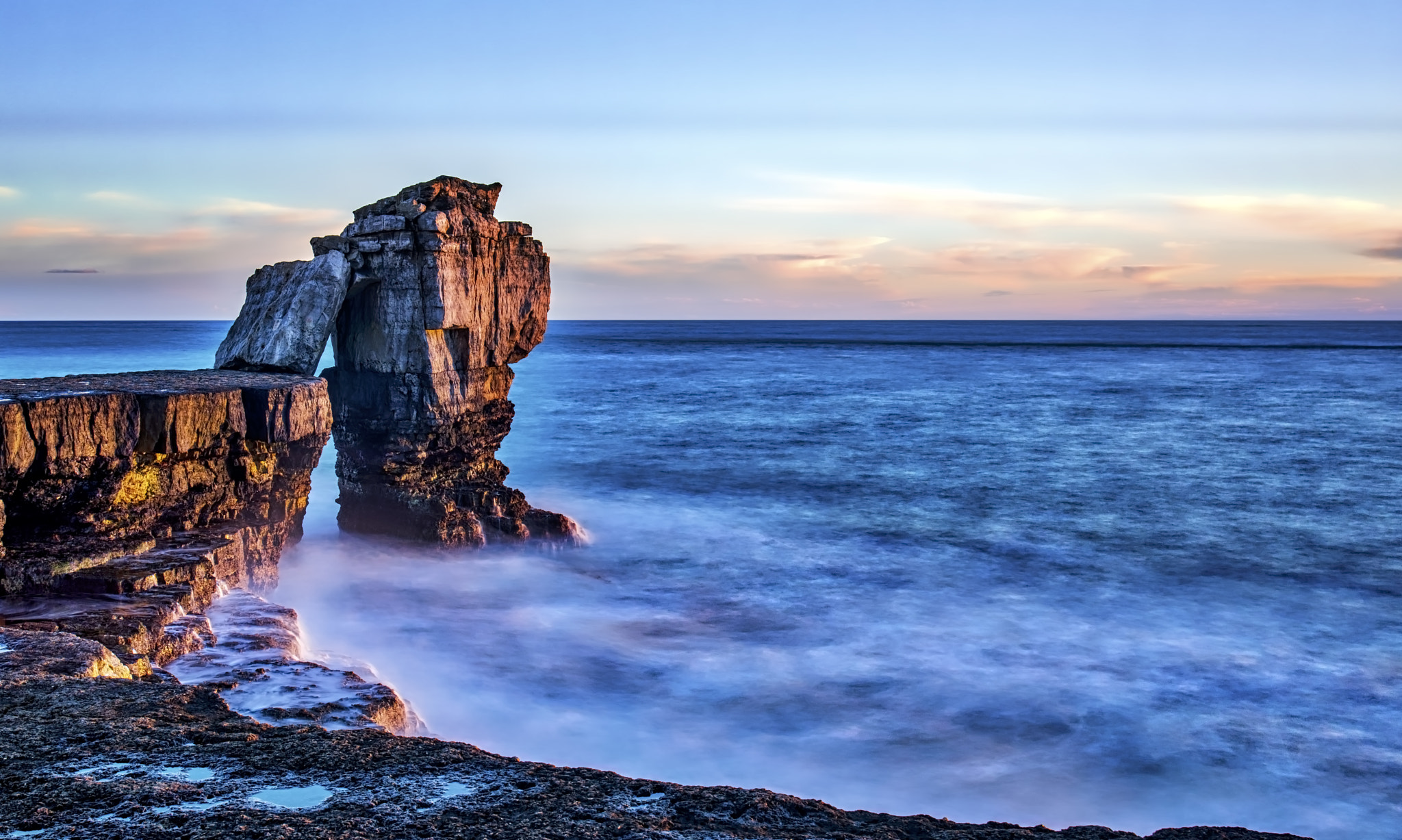 Nikon D810 sample photo. Pulpit rock in portland photography