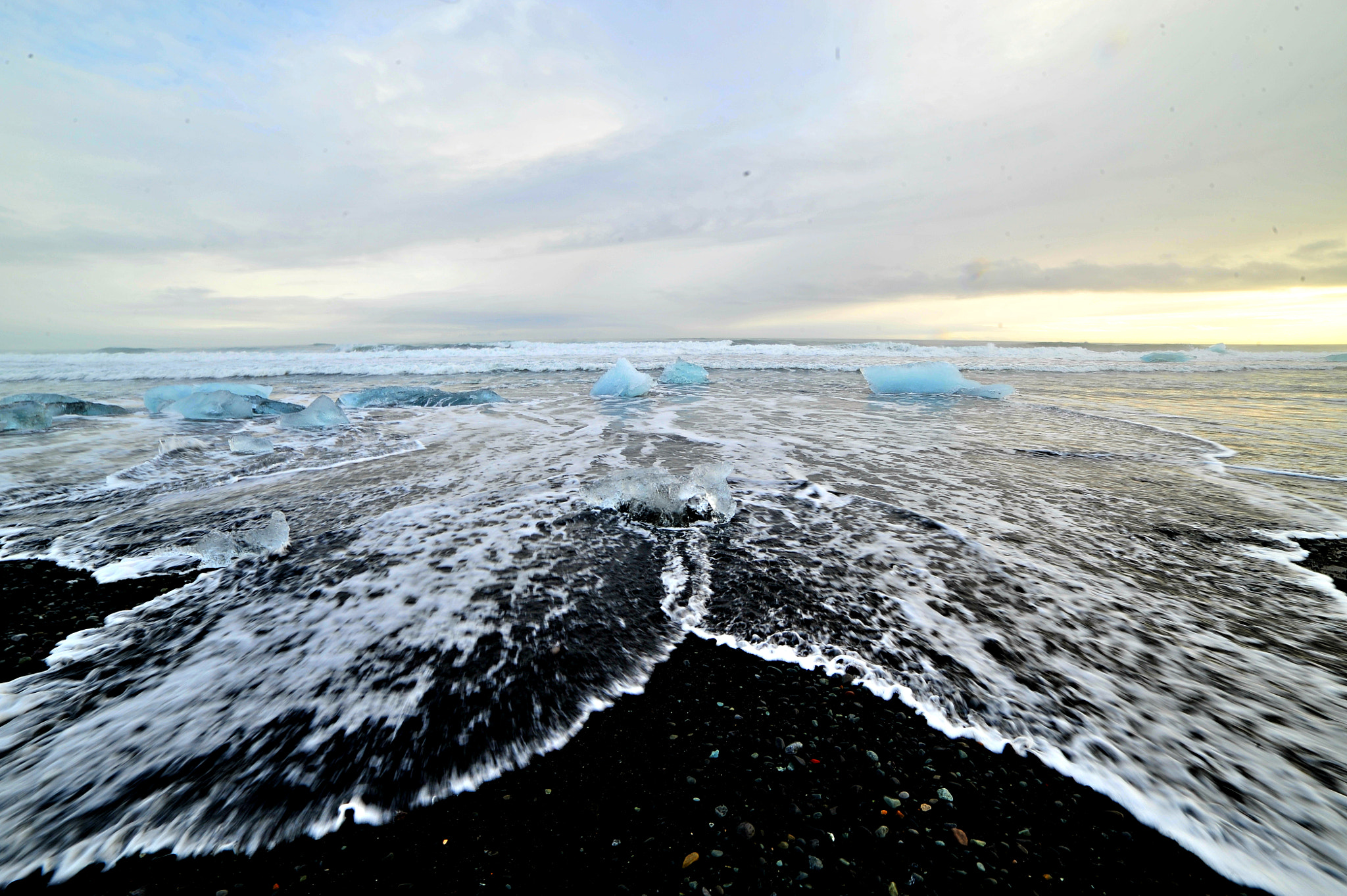 Nikon D700 sample photo. Iceberg en derive photography