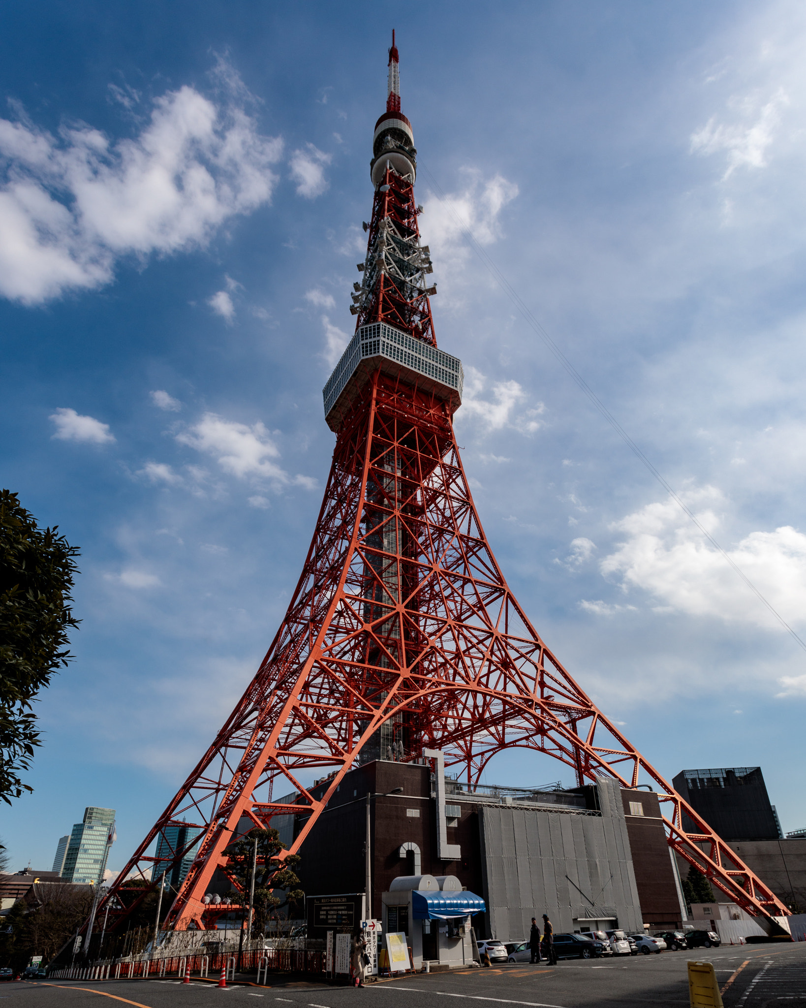 Canon EF 17-40mm F4L USM sample photo. Tokyo tower photography