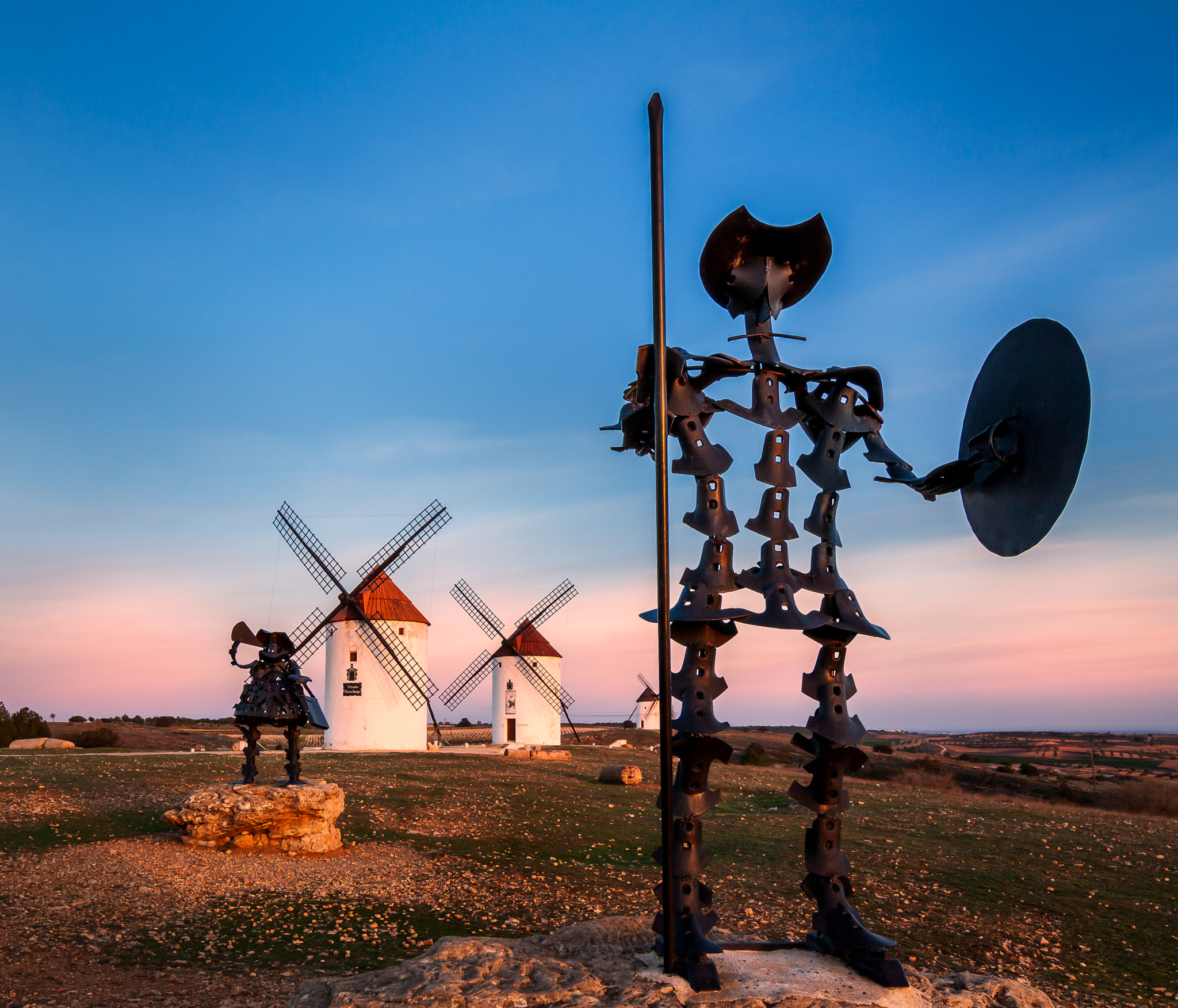 Canon EOS 50D sample photo. Don quijote y sancho panza photography