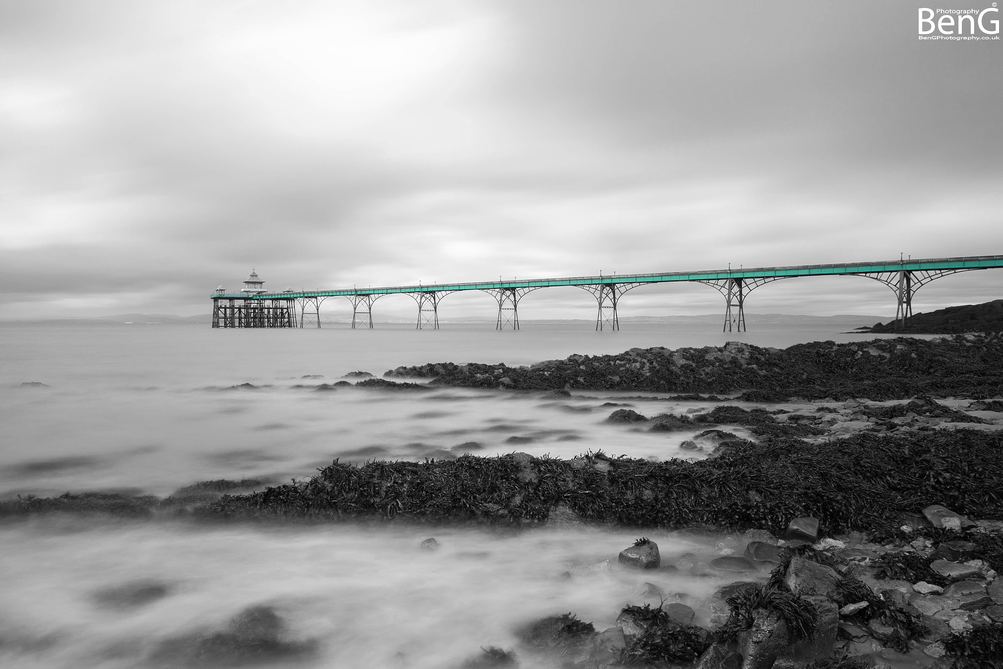 Canon EOS 60D sample photo. Clevedon pier, england photography