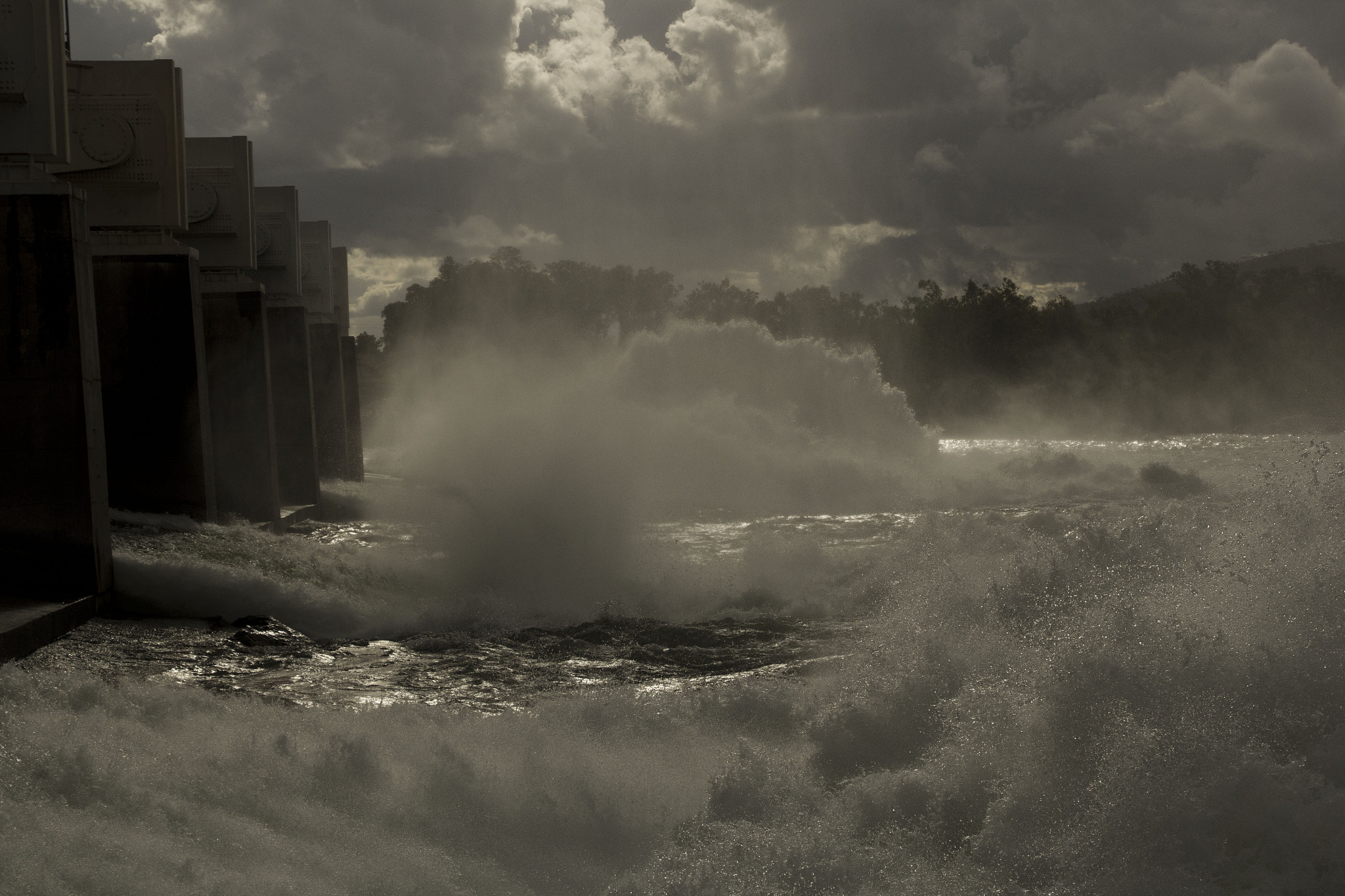 Canon EOS 60D sample photo. The power dam photography
