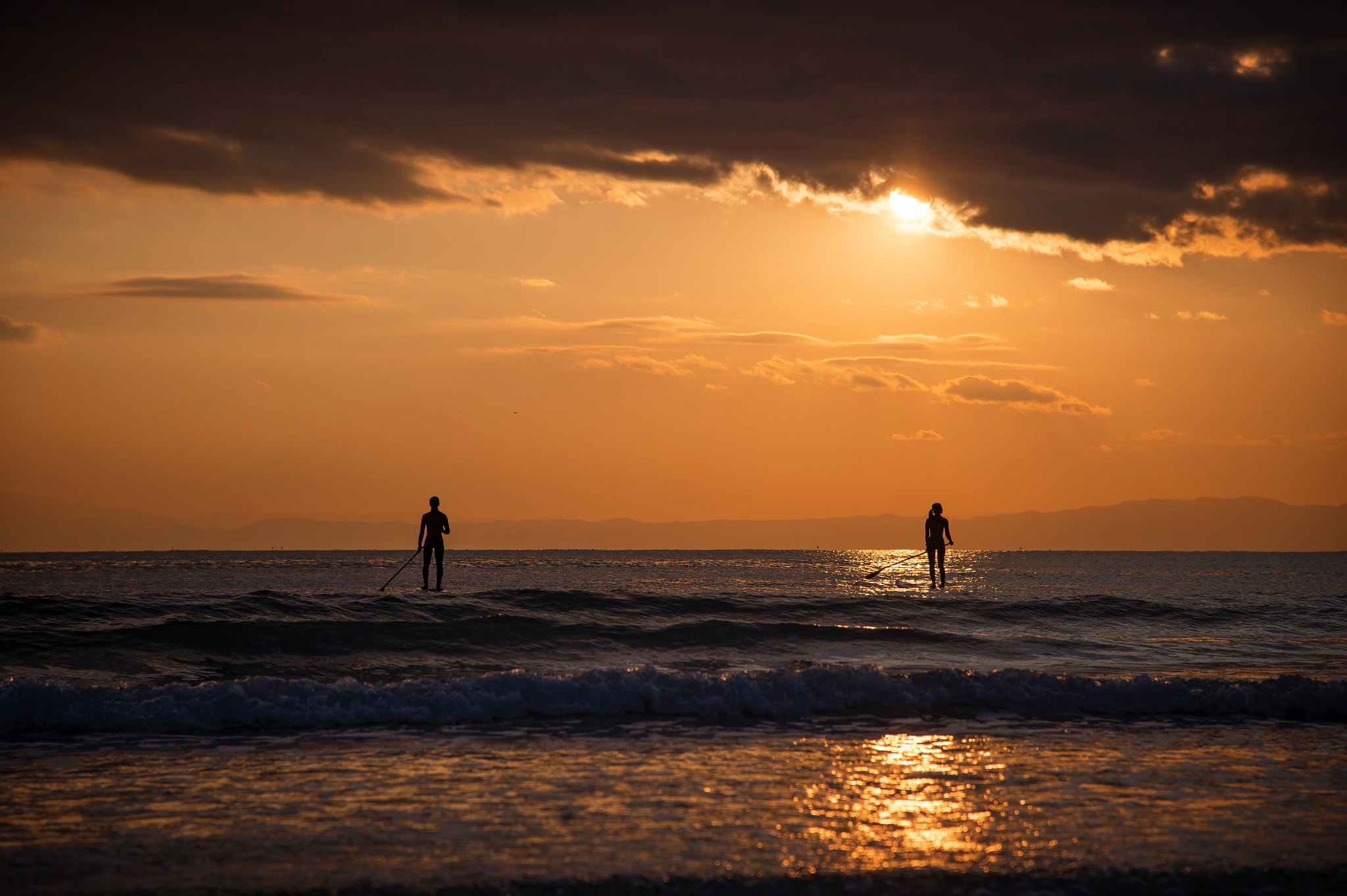 Nikon AF-S Nikkor 24-120mm F4G ED VR sample photo. Sunset time photography