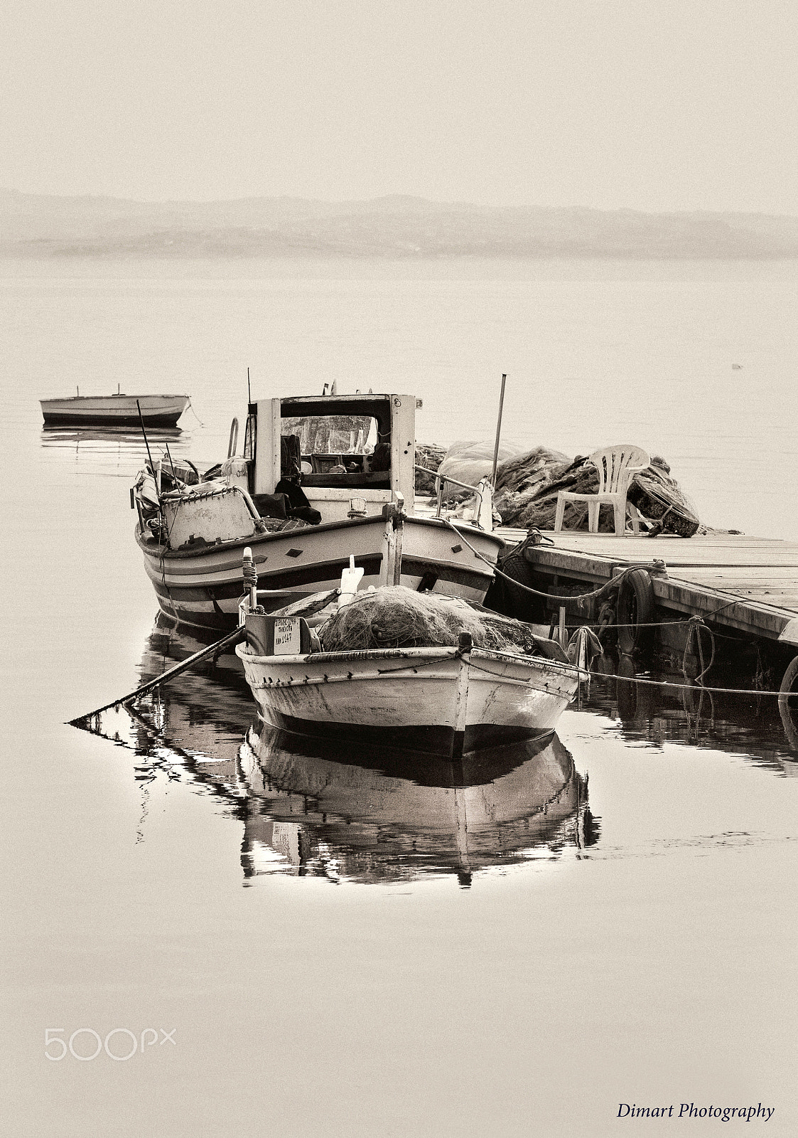 Olympus OM-D E-M1 sample photo. Fishing boats in afternoon's serenity... photography