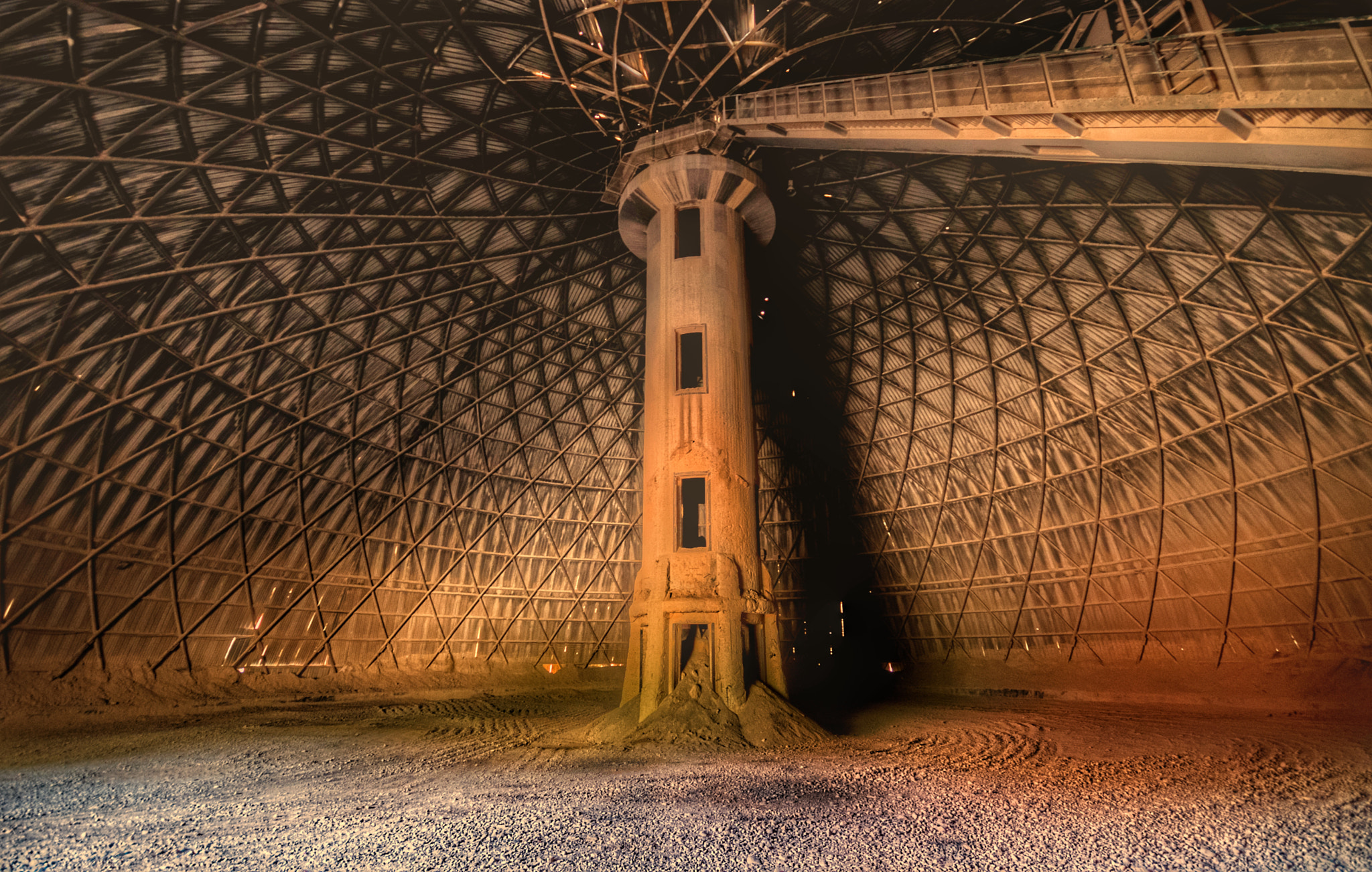 Sigma 10-20mm F4-5.6 EX DC HSM sample photo. Abandoned dome photography