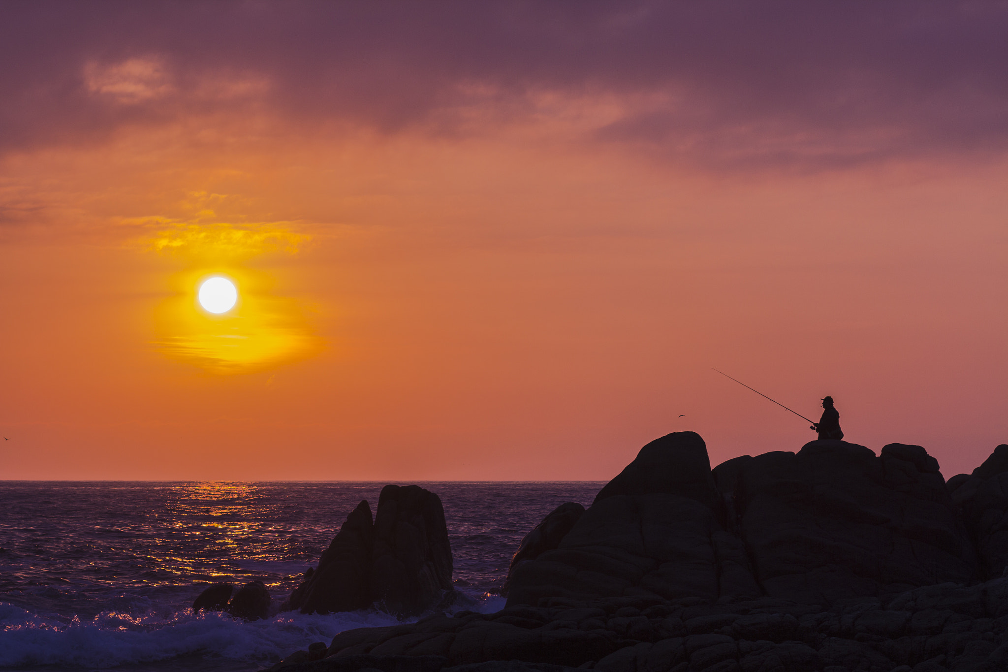 Canon EOS 60D + Canon EF 85mm F1.8 USM sample photo. Fisherman photography