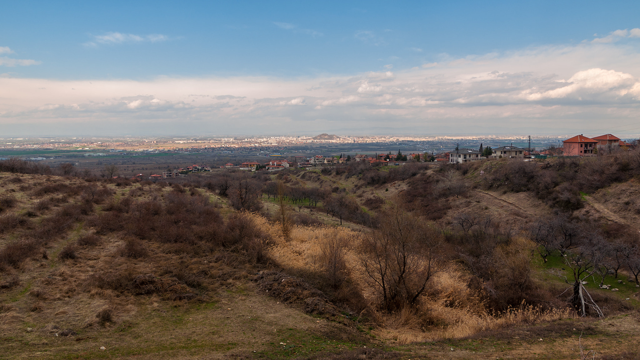 Nikon D5000 sample photo. Plovdiv in the distance photography