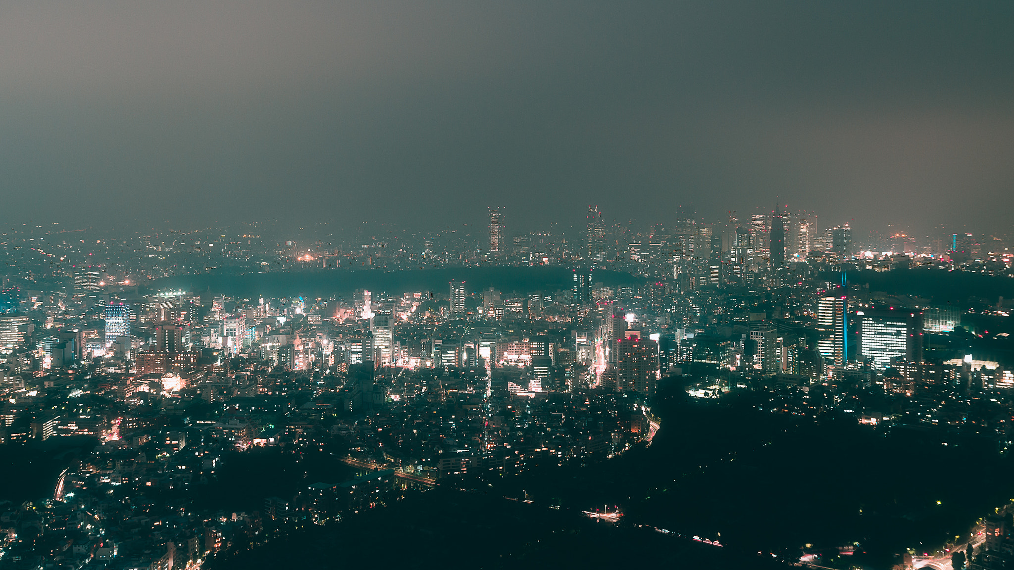 Nikon D5100 sample photo. City lights | tokyo photography