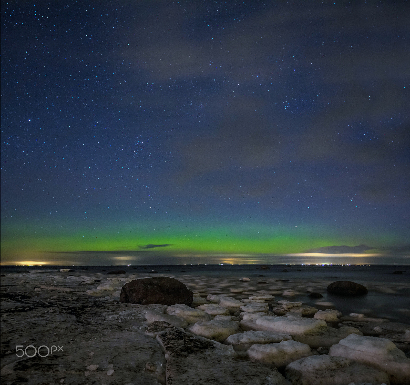 Canon EOS 60D sample photo. Northern lights photography
