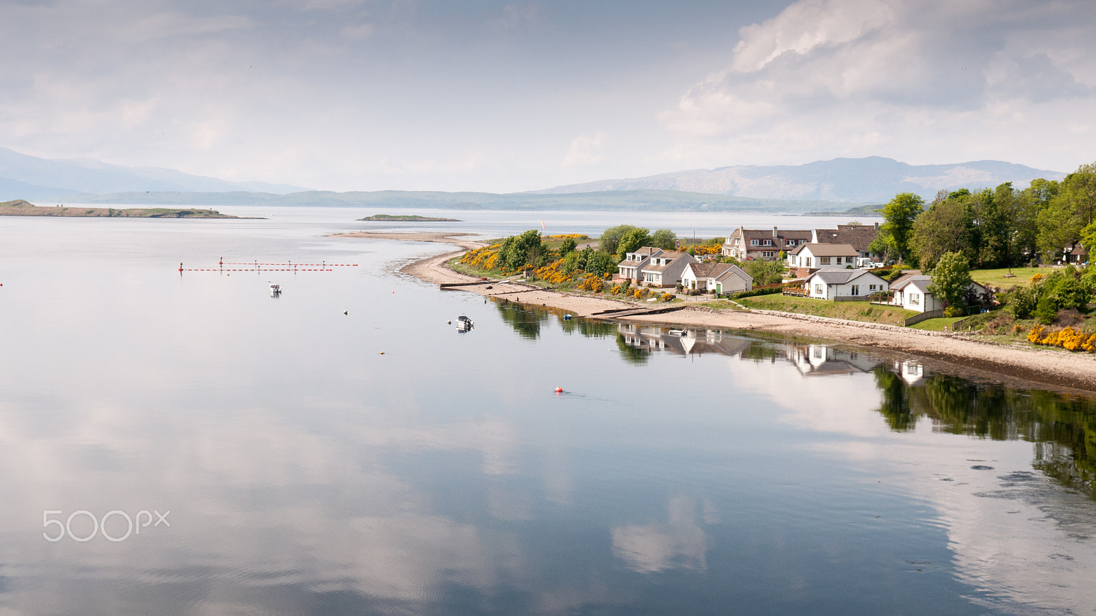 Nikon D90 sample photo. Scottish #highlands coast at connel ferry photography