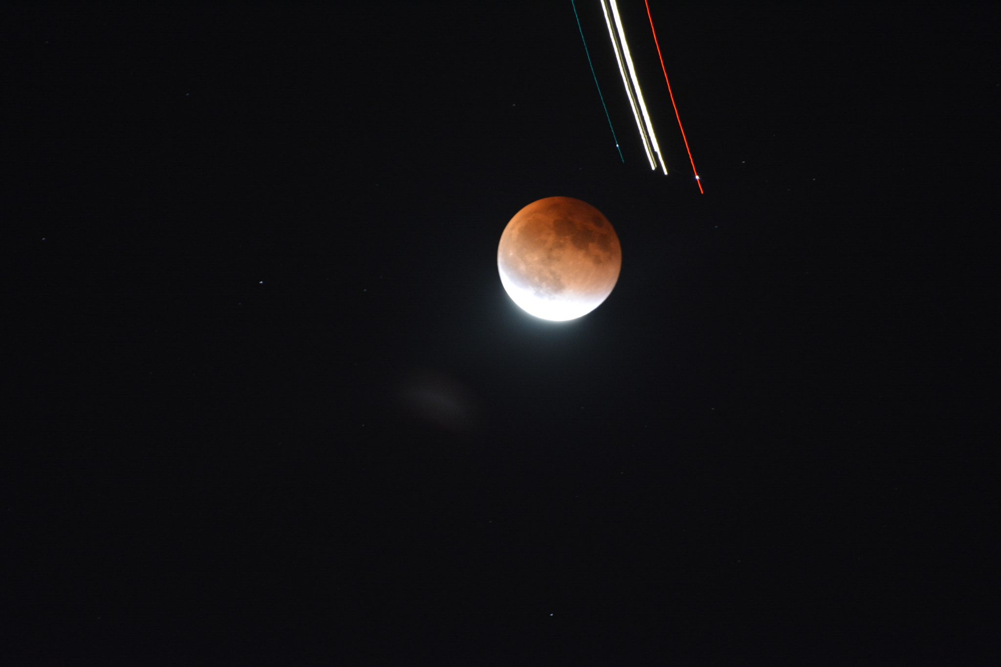 Nikon D5200 sample photo. Lunar eclipse photography