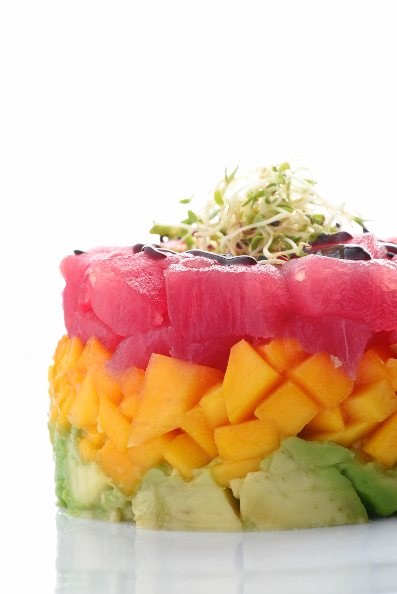 Tokina AT-X Pro 100mm F2.8 Macro sample photo. Tuna tartare photography