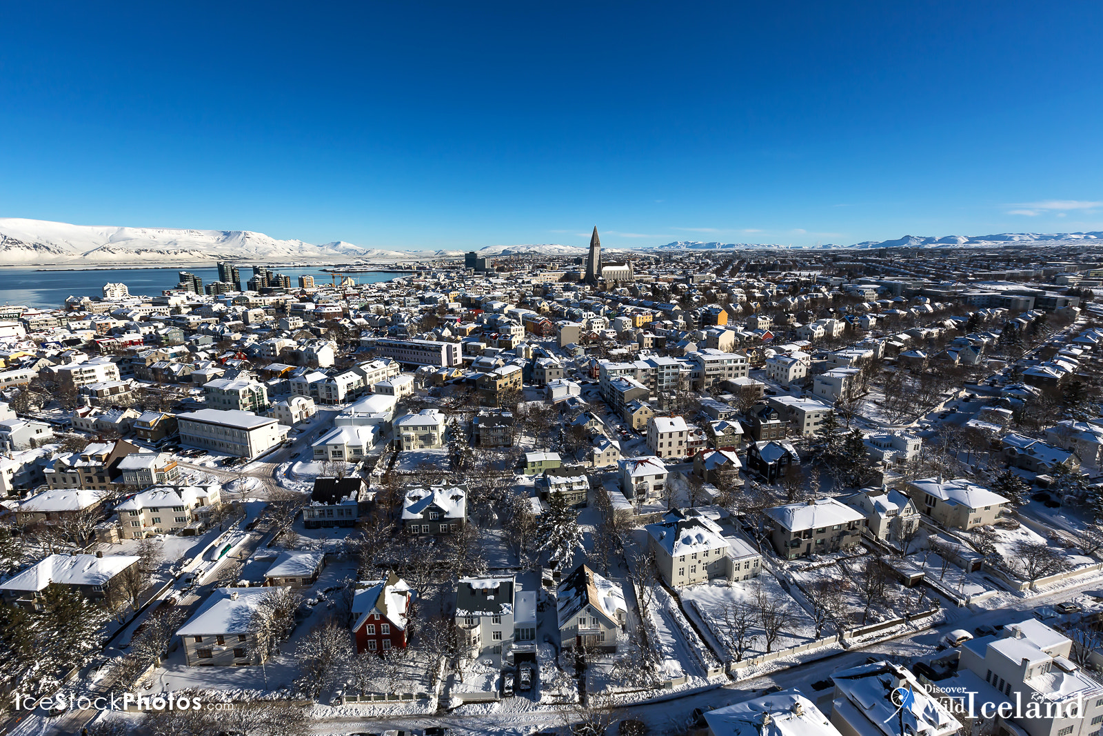 Reykjavík Seen from above