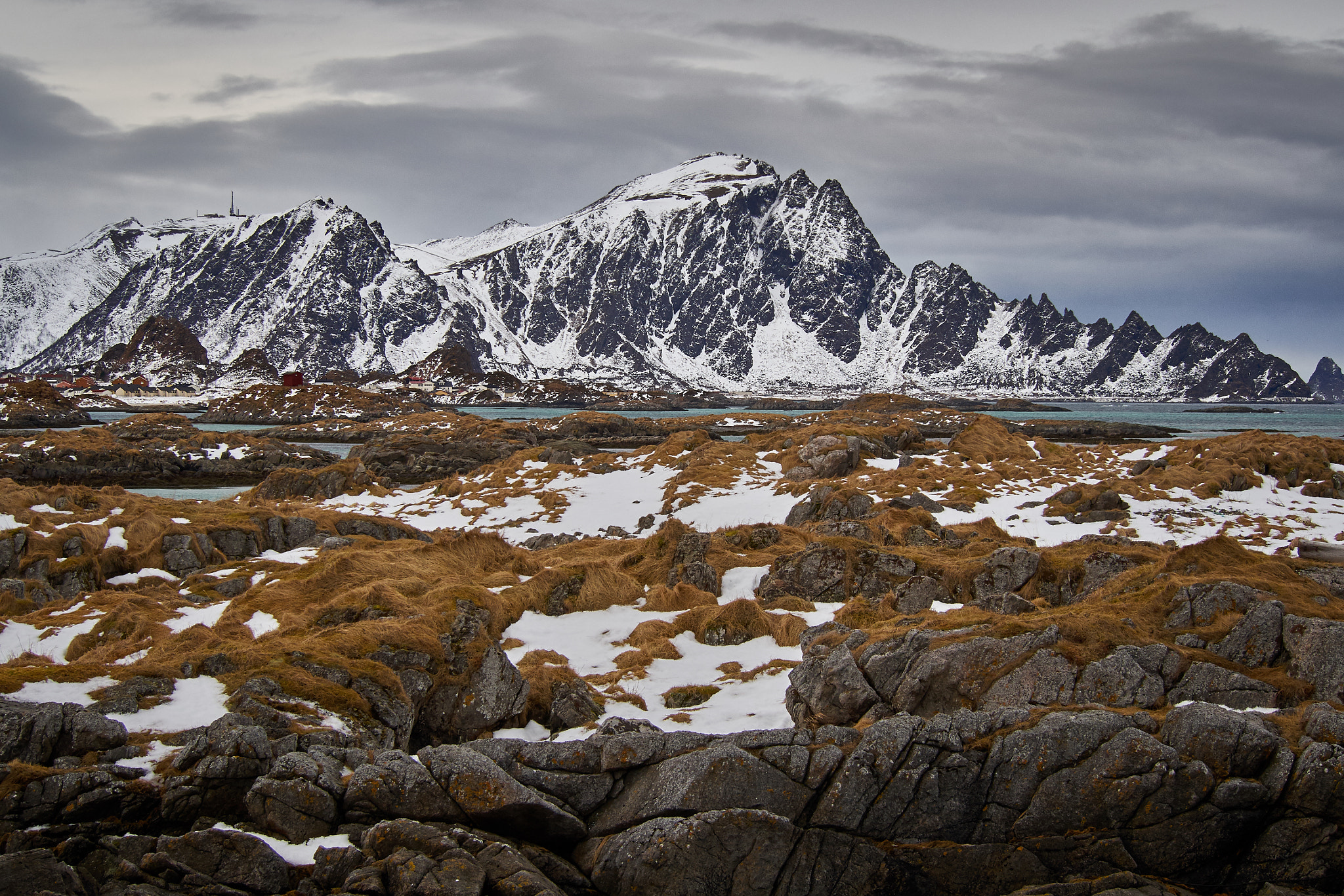Olympus OM-D E-M10 sample photo. Andenes mountains photography