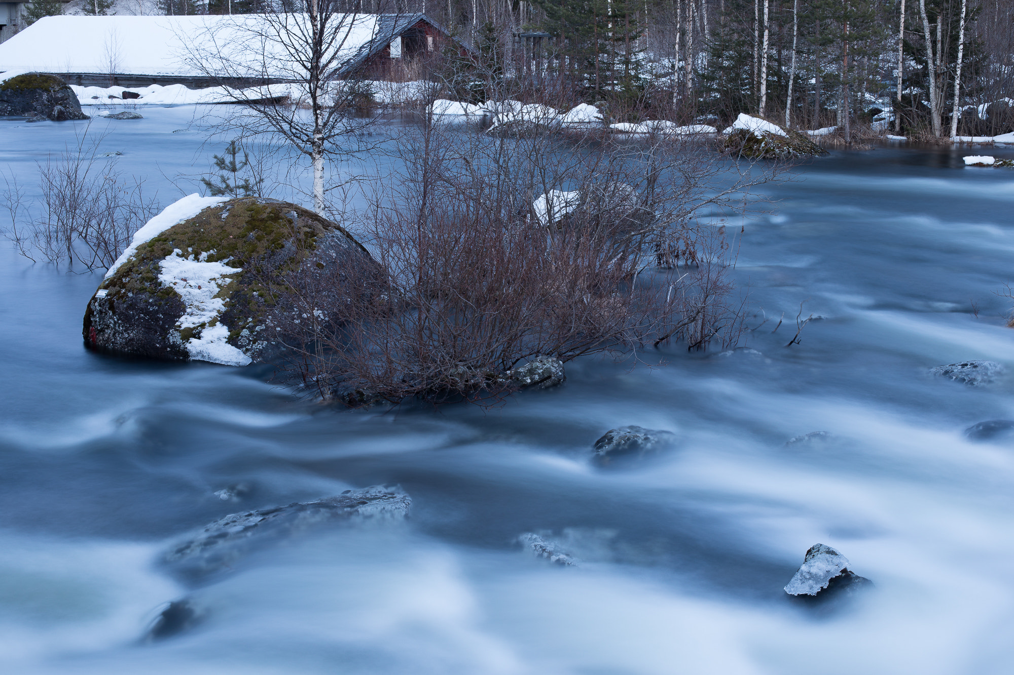 Canon EF 50mm F1.4 USM sample photo. The eelhouse at aldern in winter photography