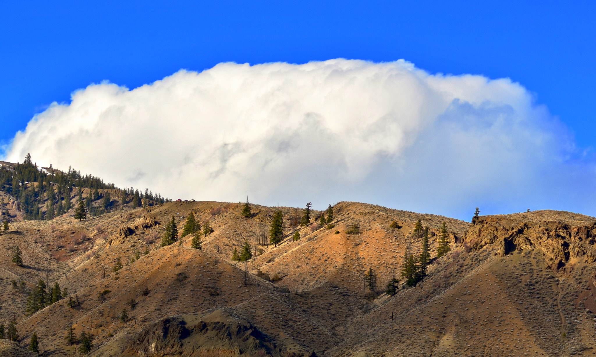 Nikon D7000 sample photo. Hills above cooney bay photography