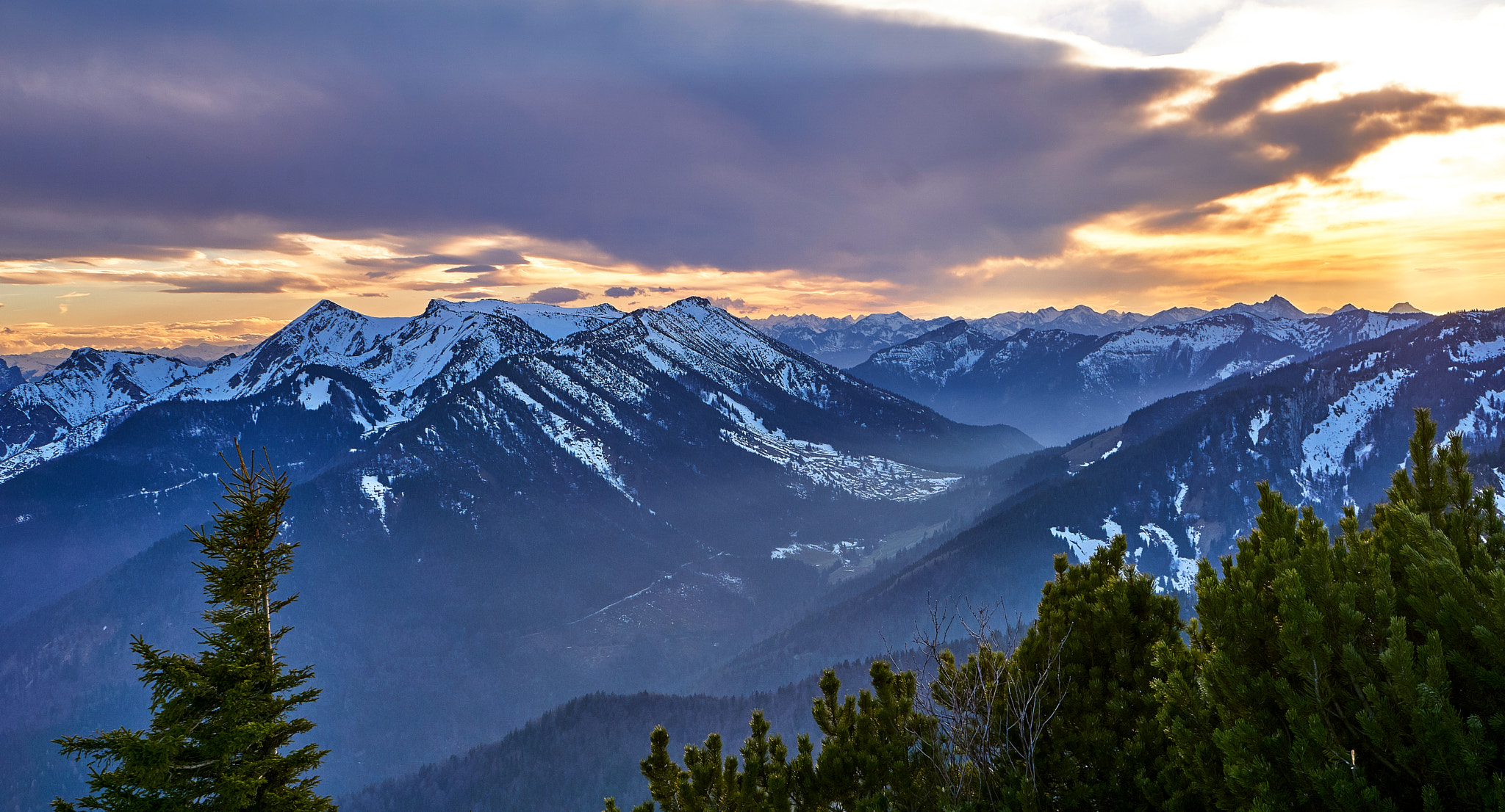 Sony a6000 sample photo. View from hochplatte photography