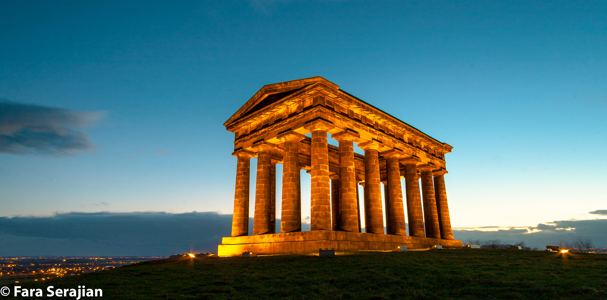 Canon EF-S 17-85mm F4-5.6 IS USM sample photo. Penshaw monument photography