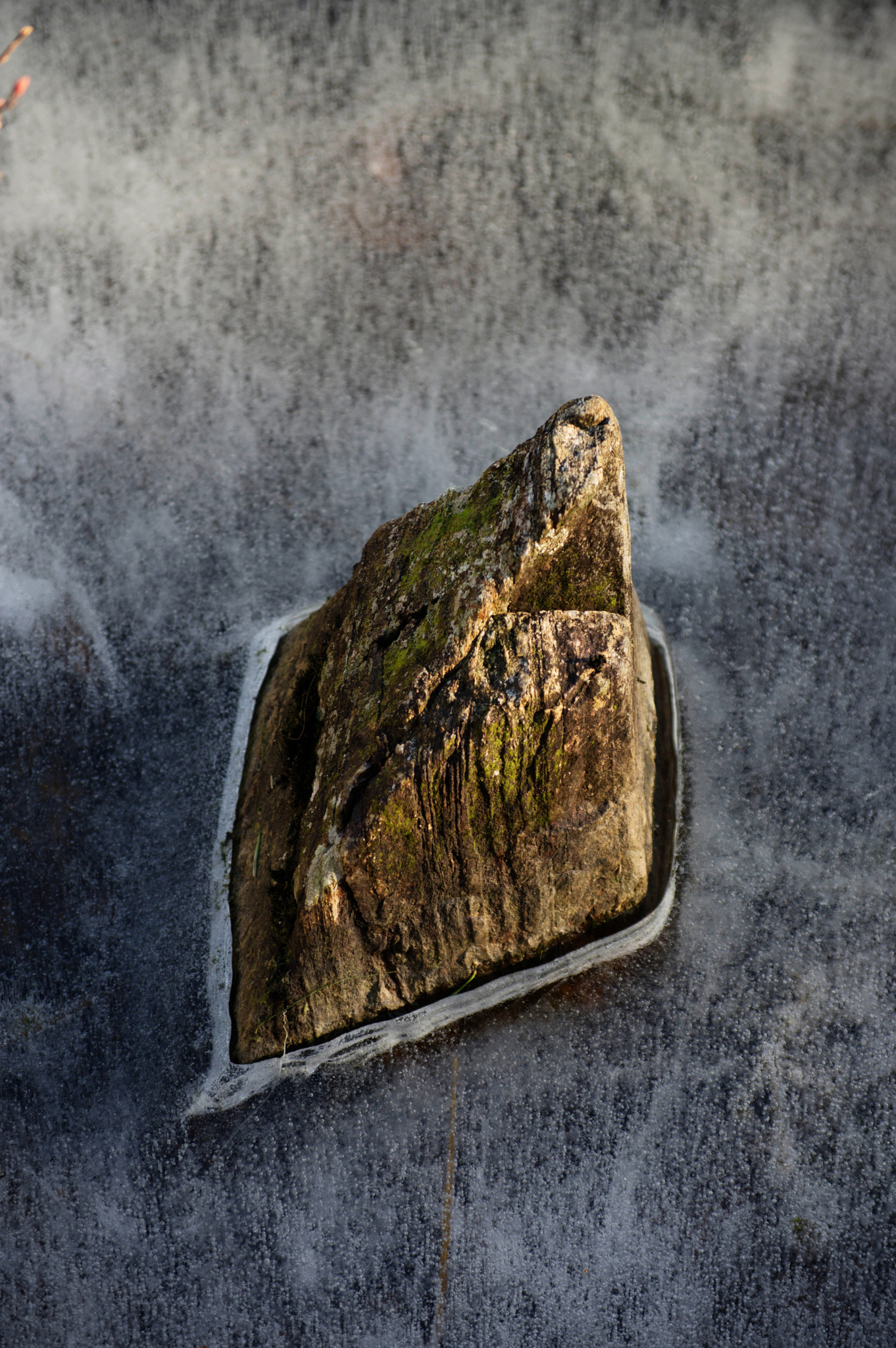 Pentax K-3 sample photo. Frozen stone photography
