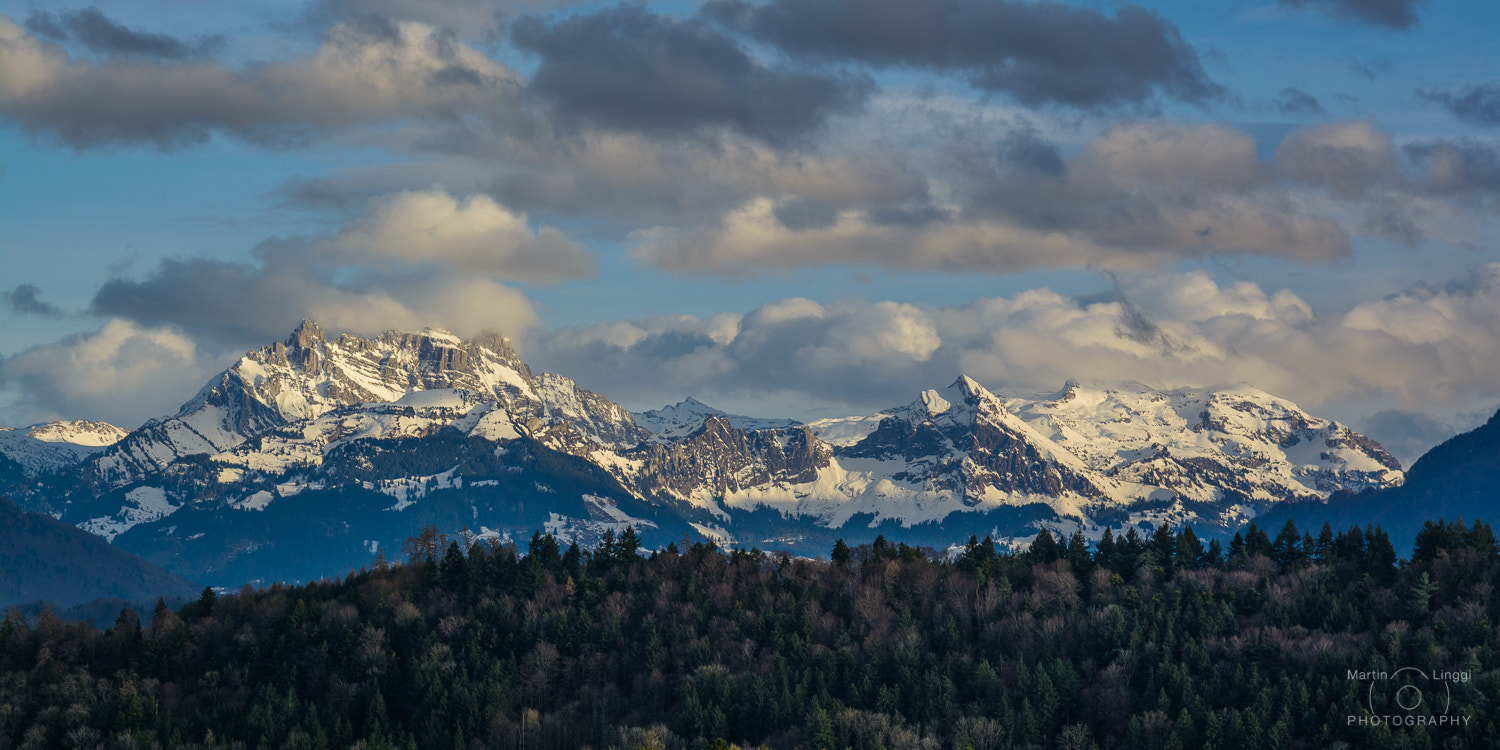 Nikon D5200 sample photo. Swiss mountains photography