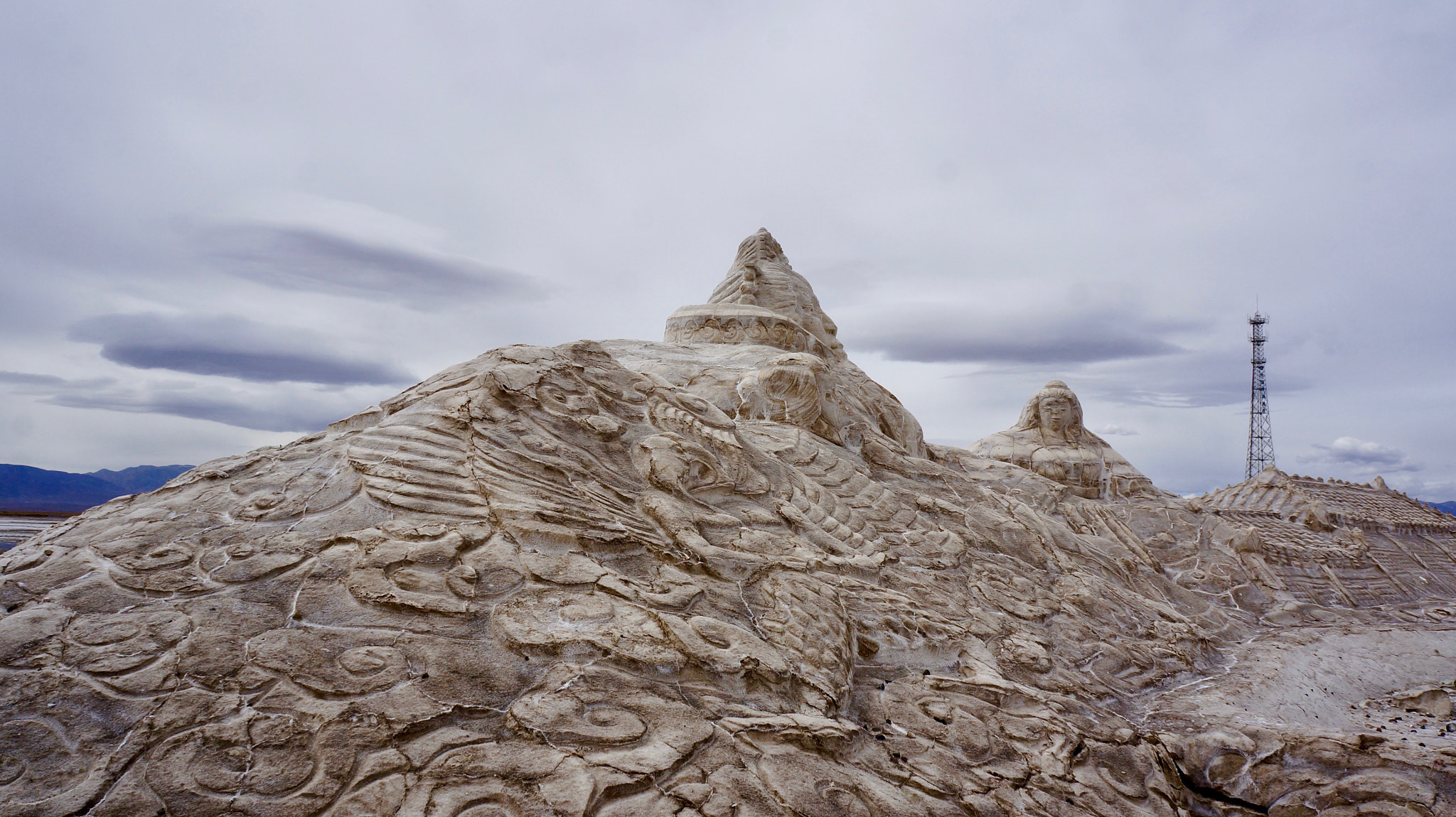 Tamron 18-200mm F3.5-6.3 Di III VC sample photo. Salt sculptures photography