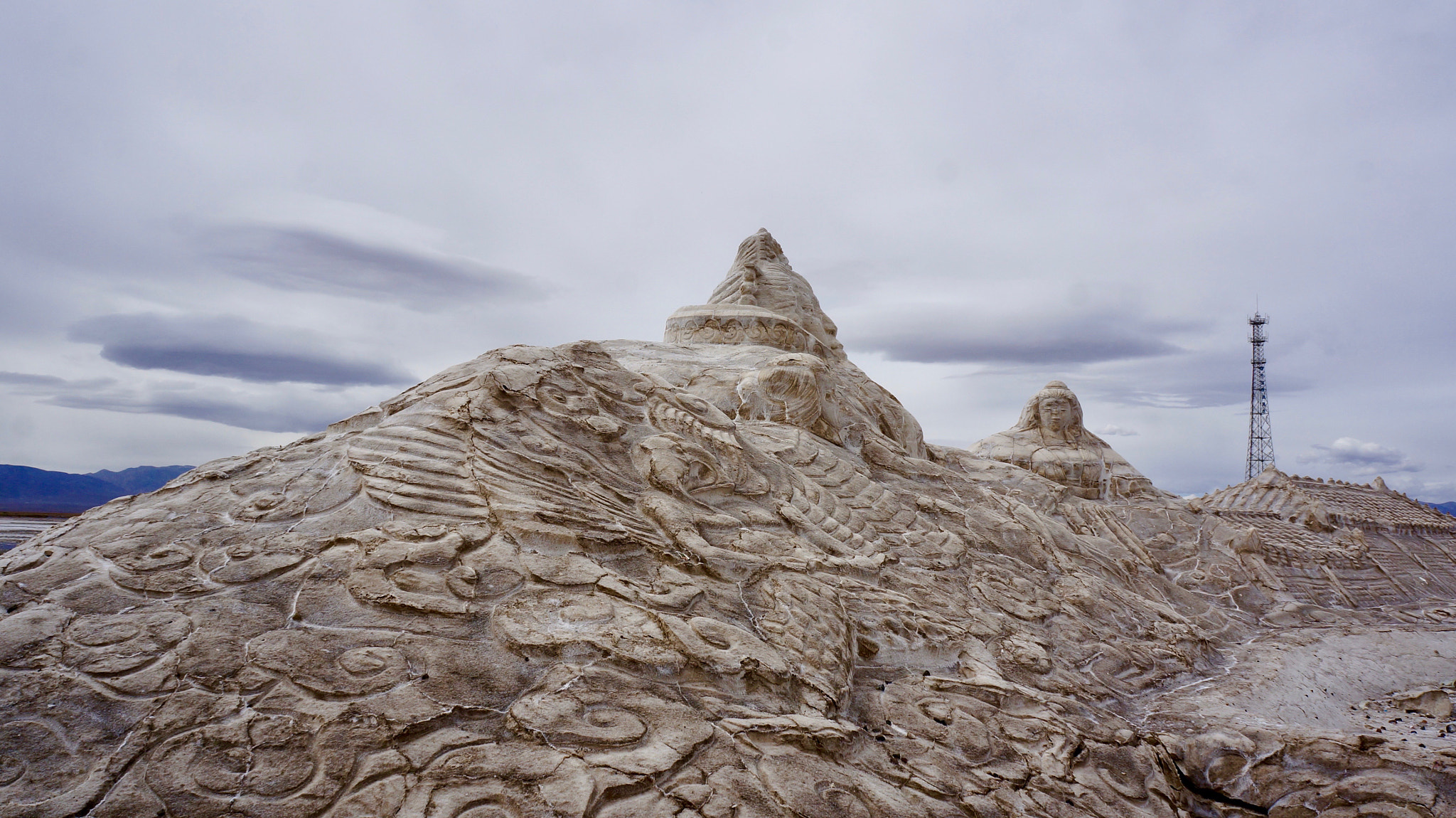 Sony Alpha NEX-5N sample photo. Salt sculptures photography