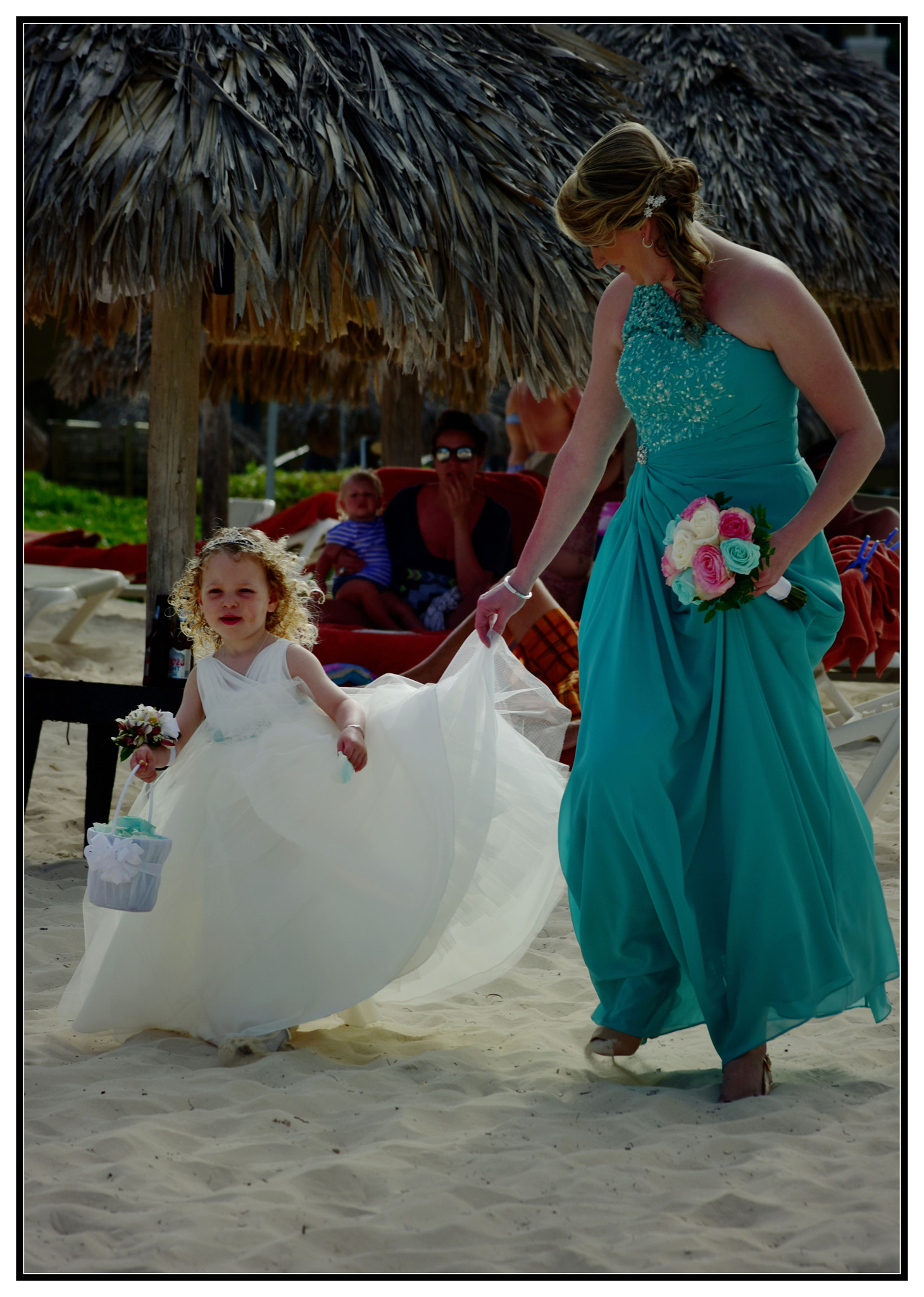 Nikon AF Nikkor 70-300mm F4-5.6G sample photo. Bridesmaid photography