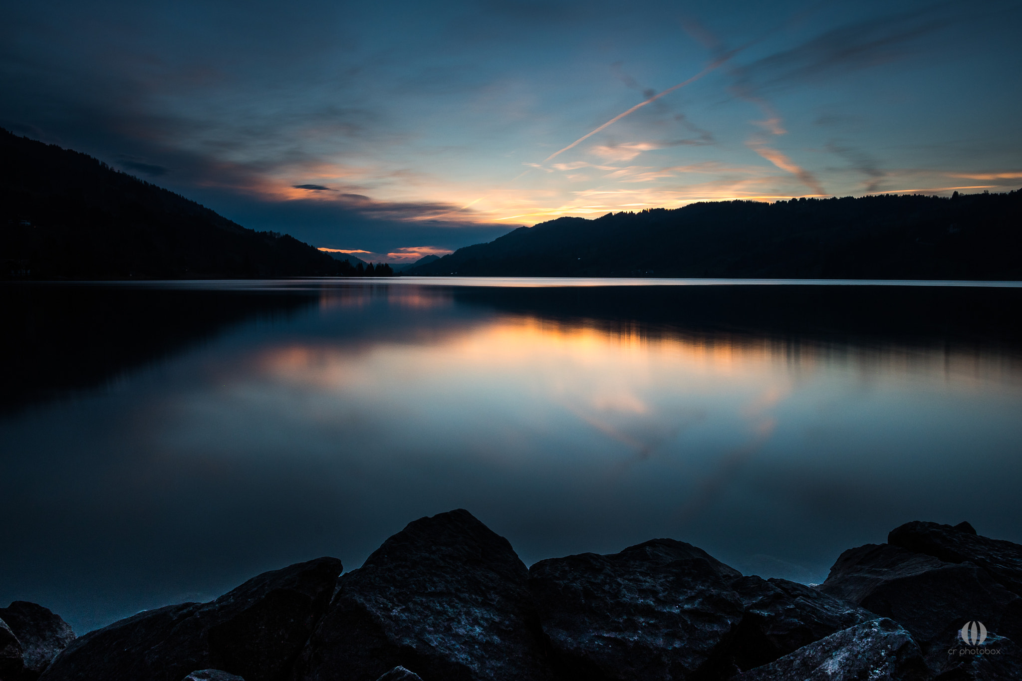 Nikon D500 + Sigma 18-35mm F1.8 DC HSM Art sample photo. Alpsee-lake in the dusk photography