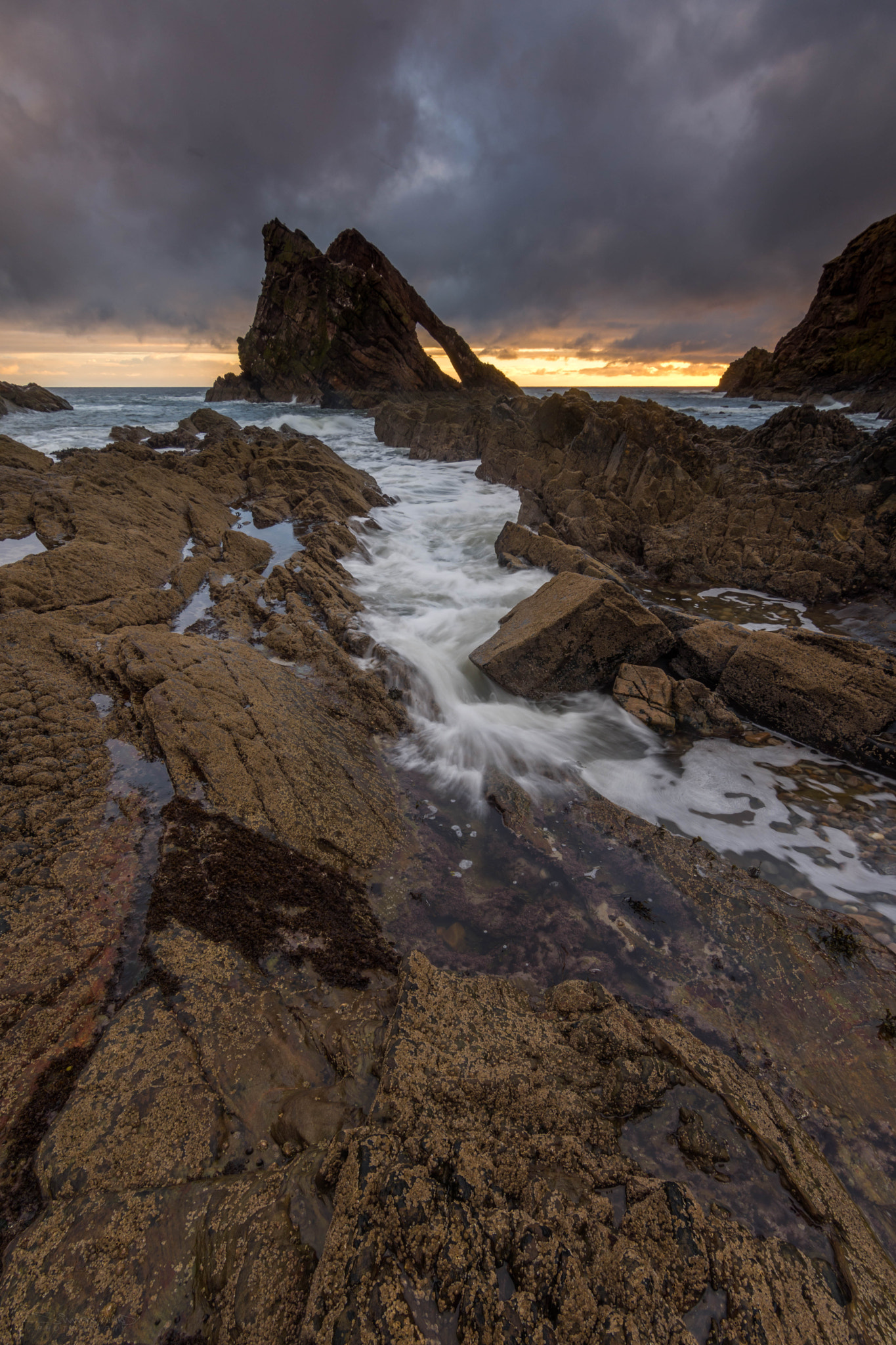 Nikon D7200 sample photo. Bow fiddle rock dawn photography