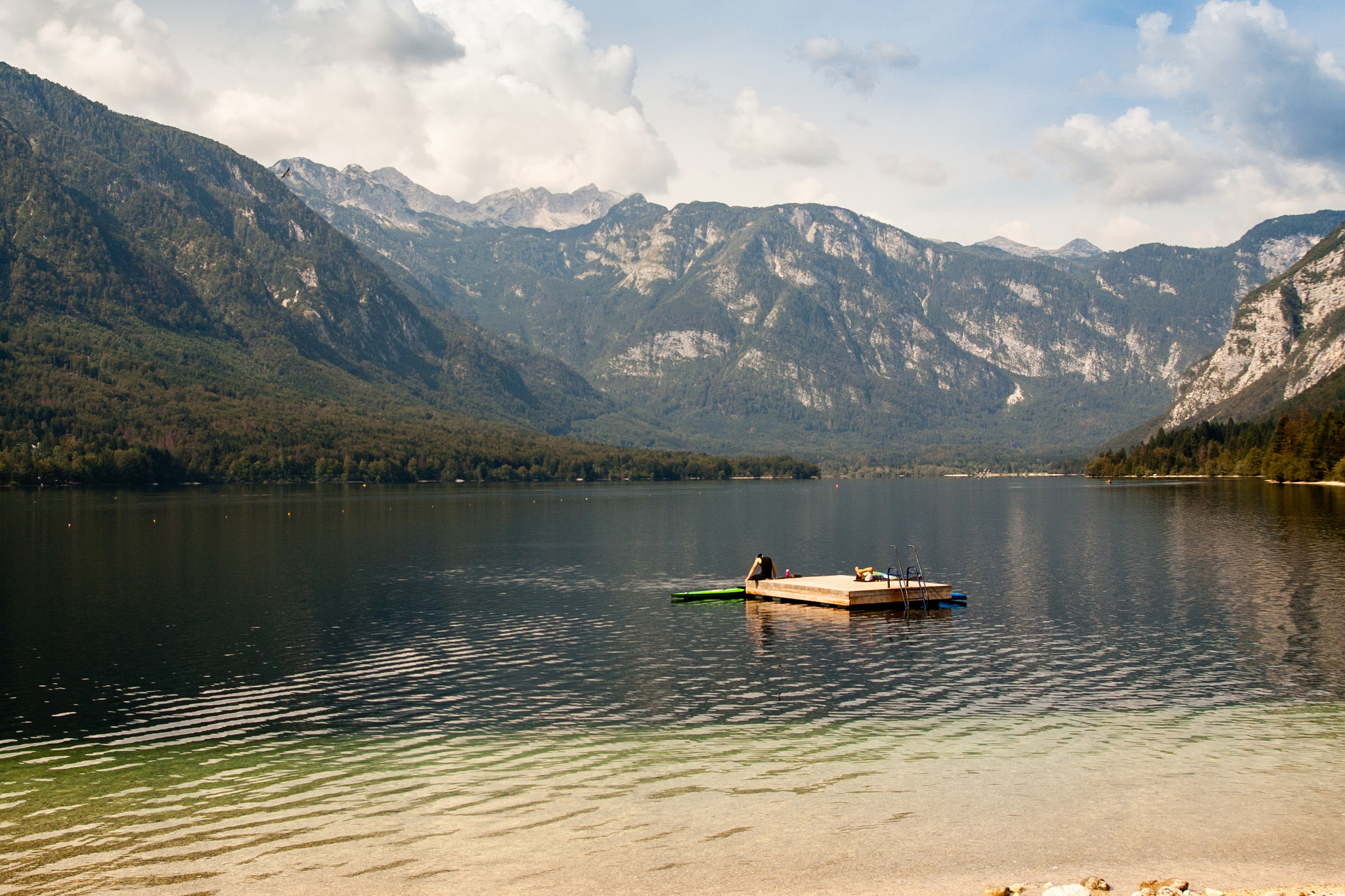 Canon EOS 450D (EOS Rebel XSi / EOS Kiss X2) sample photo. Bohinj lake, slovenia photography